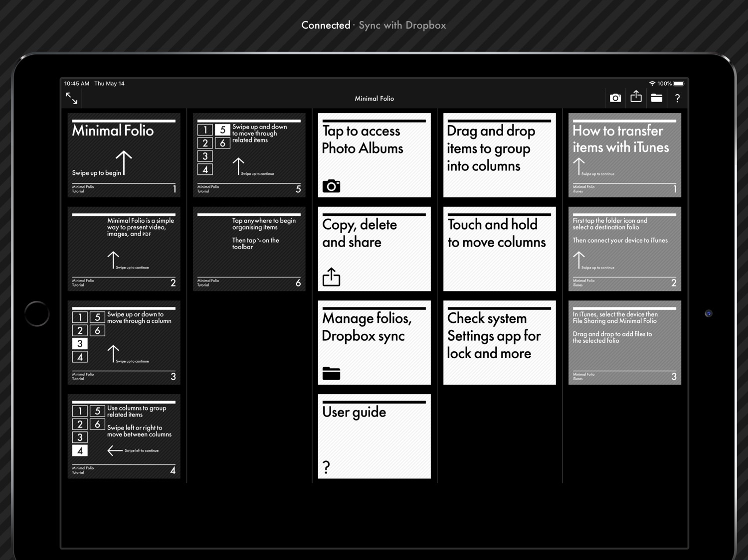 iPad screenshot