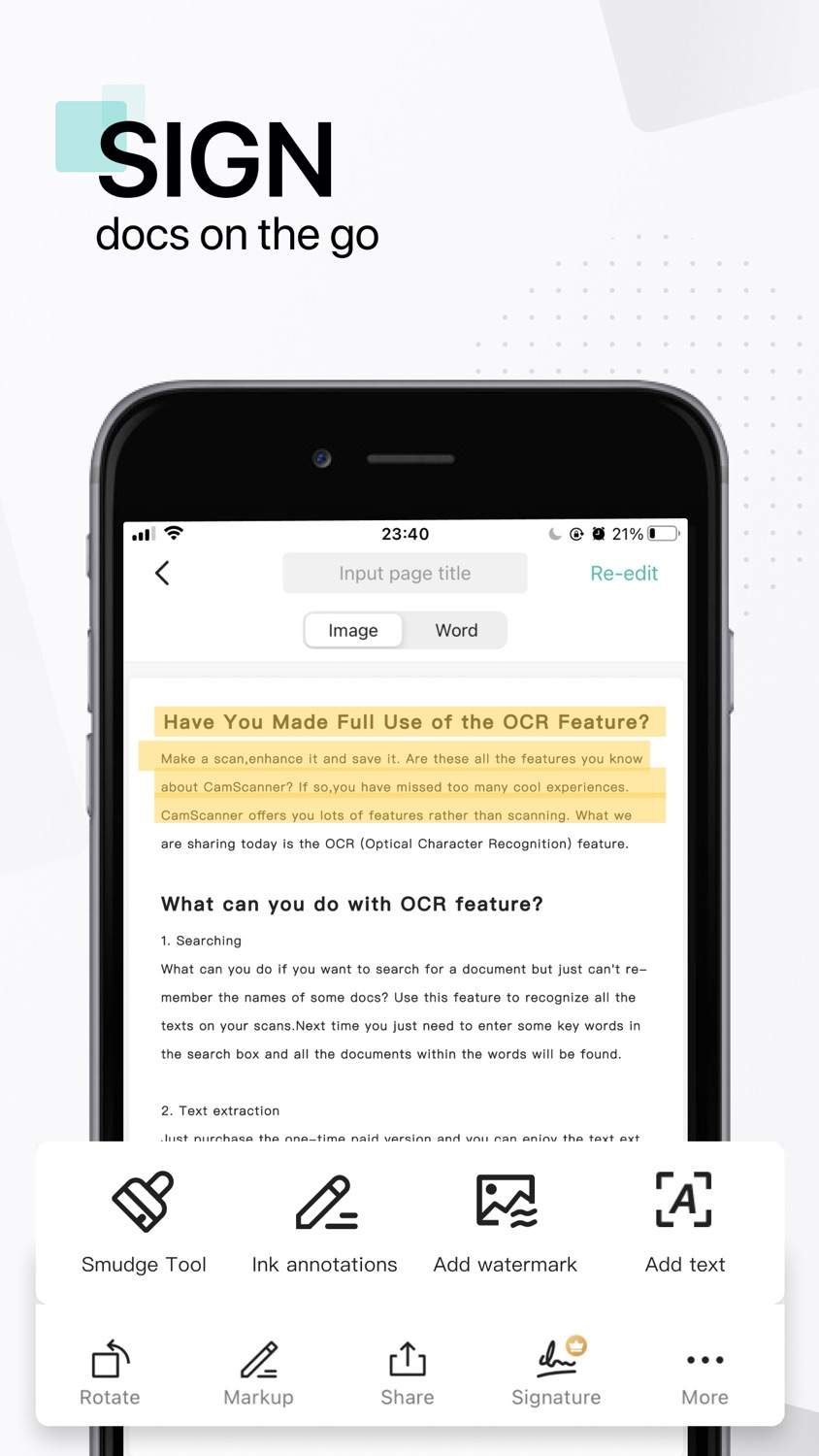 iPhone screenshot