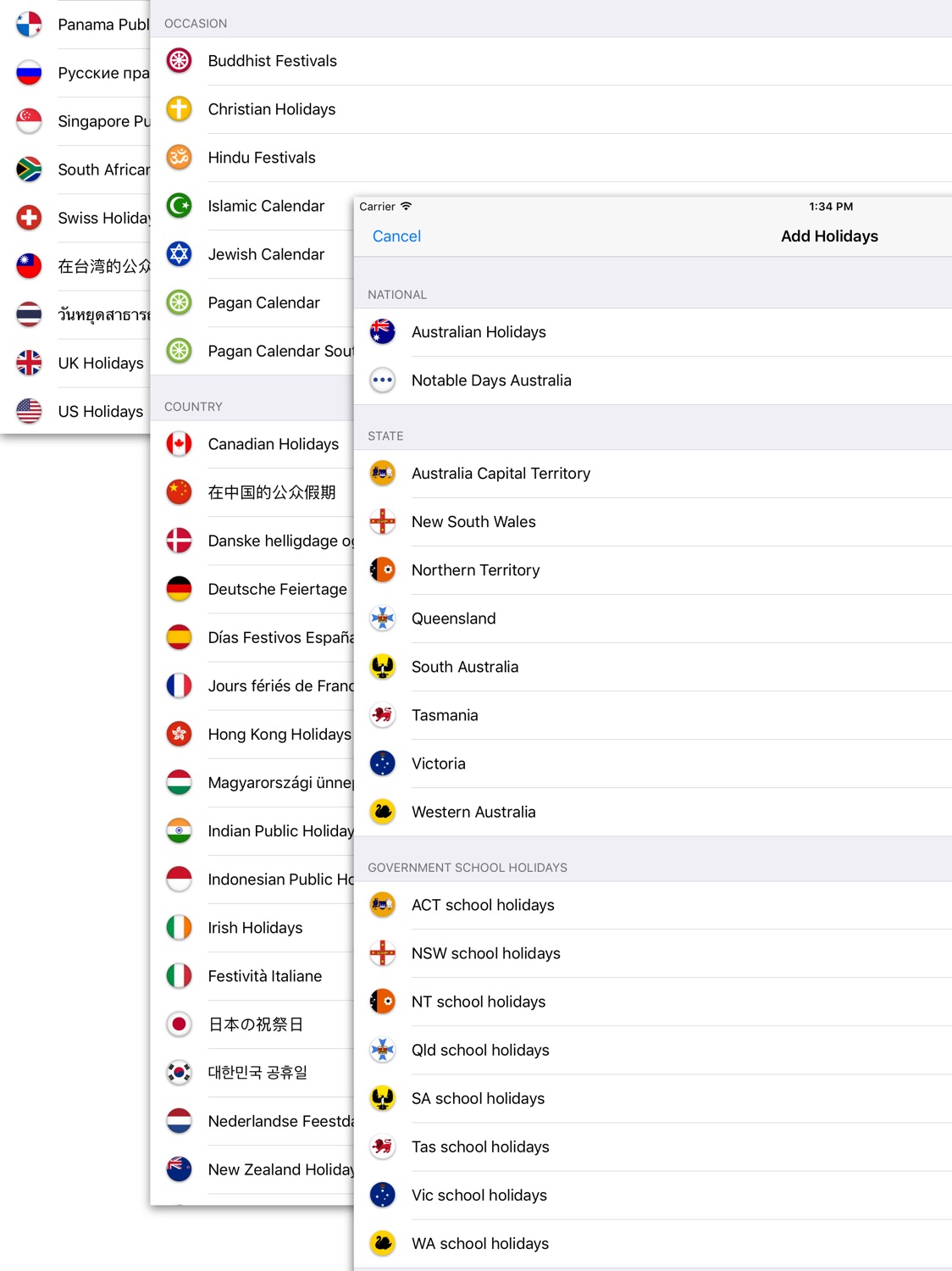 iPad screenshot