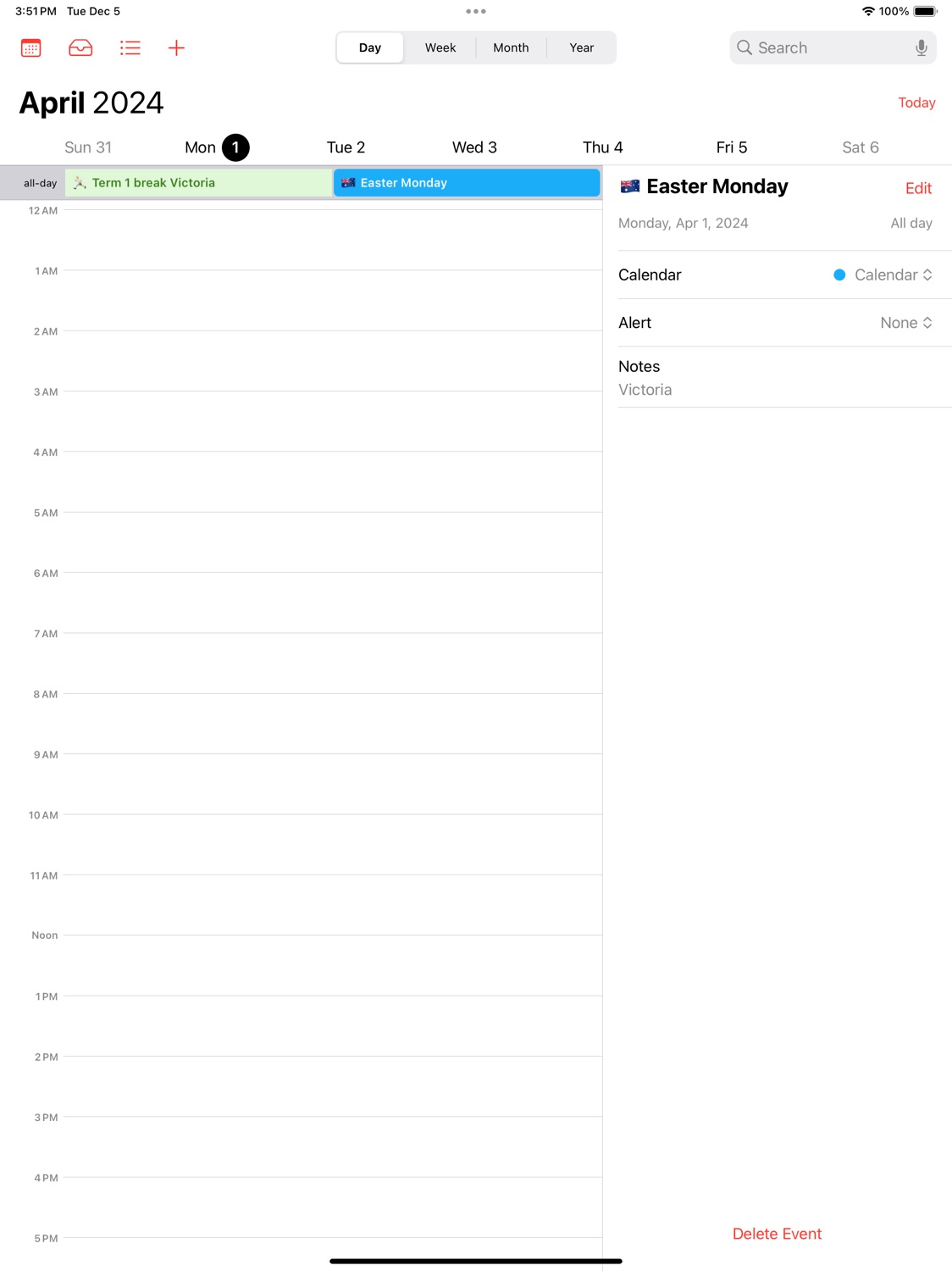 iPad screenshot