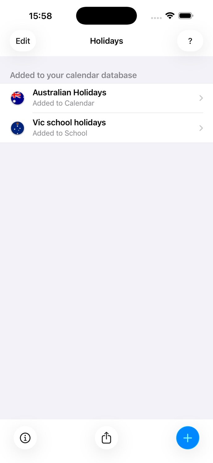 iPhone screenshot