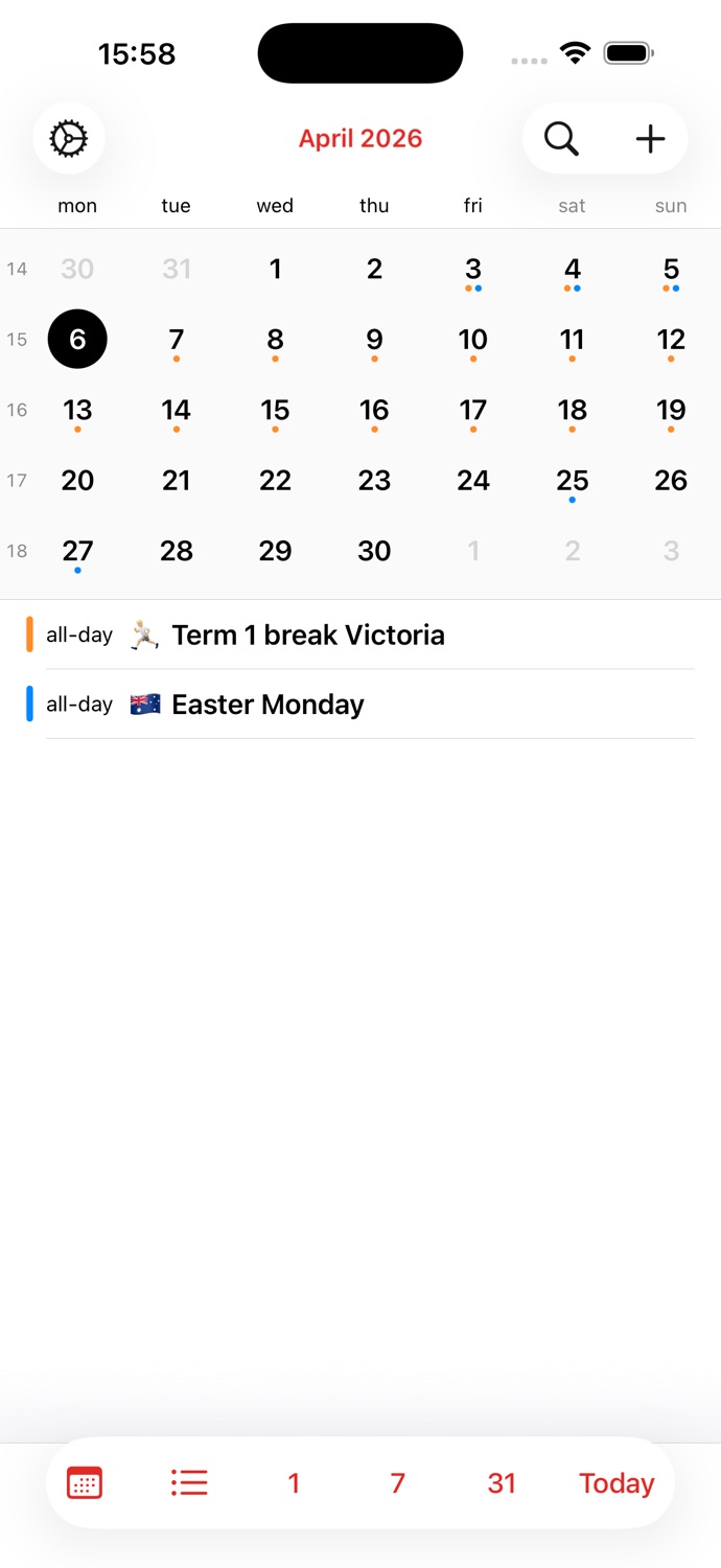 iPhone screenshot