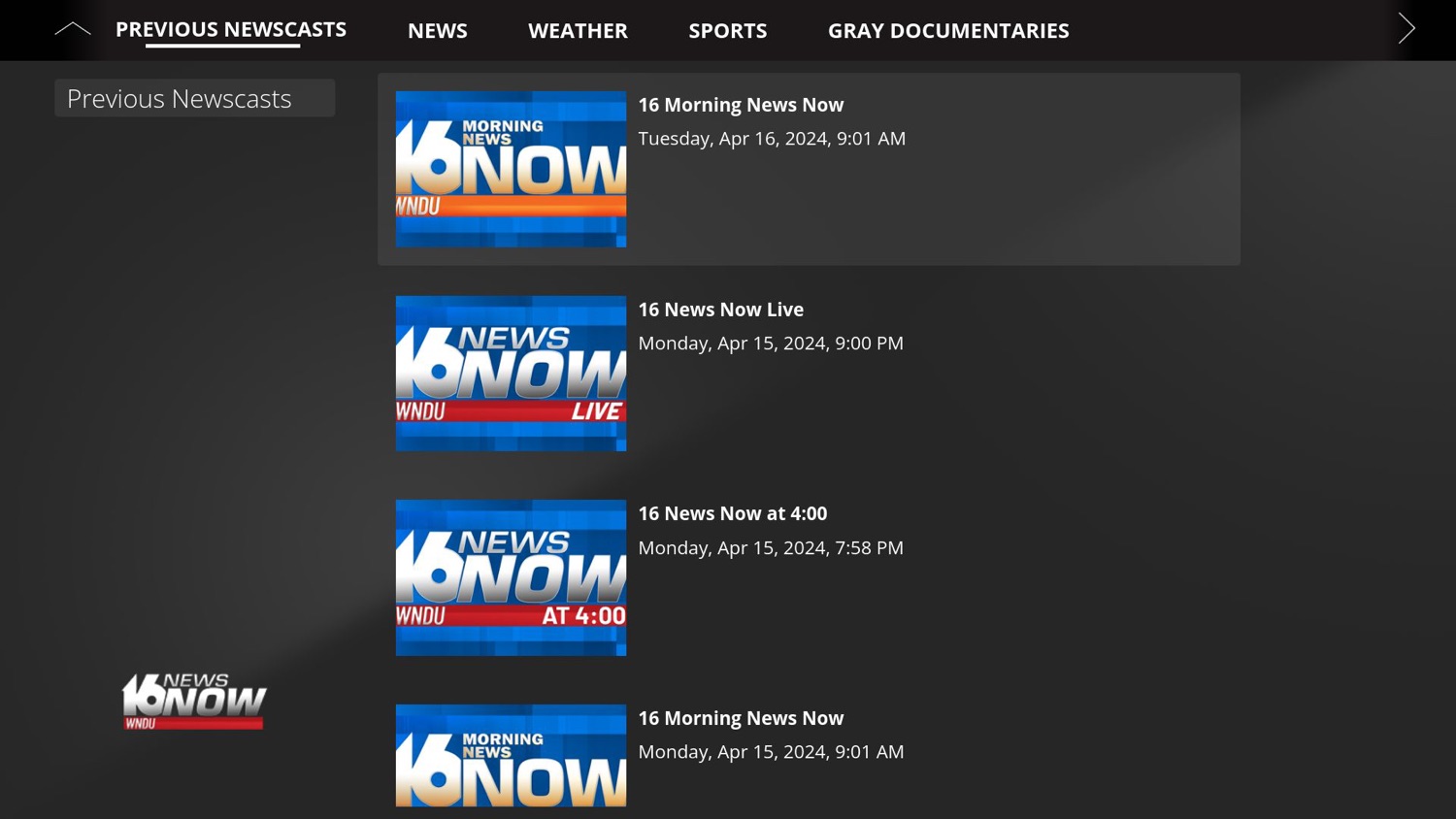 Apple TV screenshot