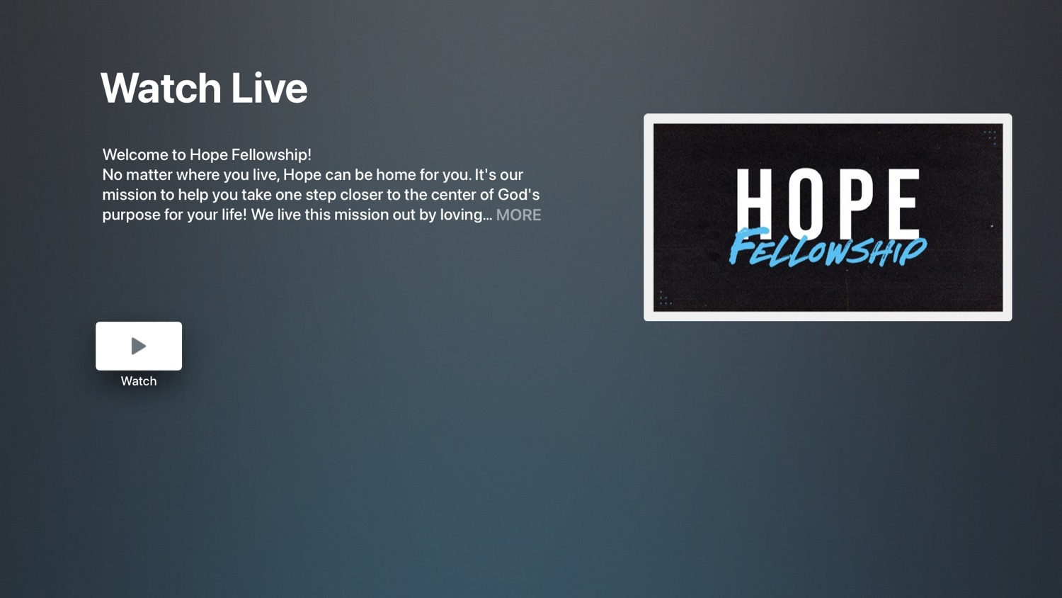 Apple TV screenshot