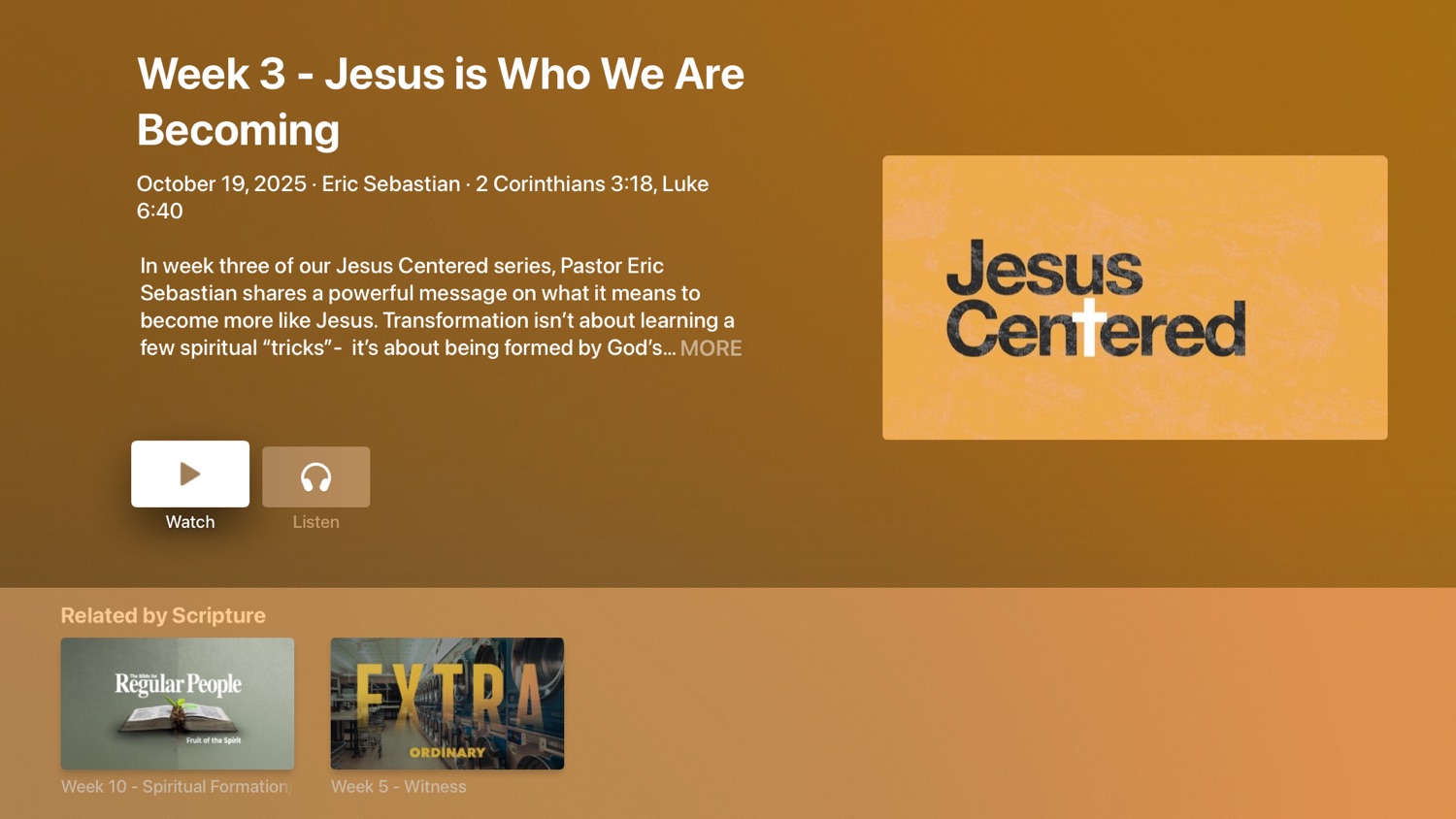 Apple TV screenshot