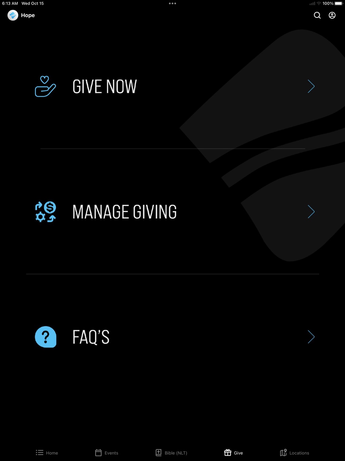 iPad screenshot