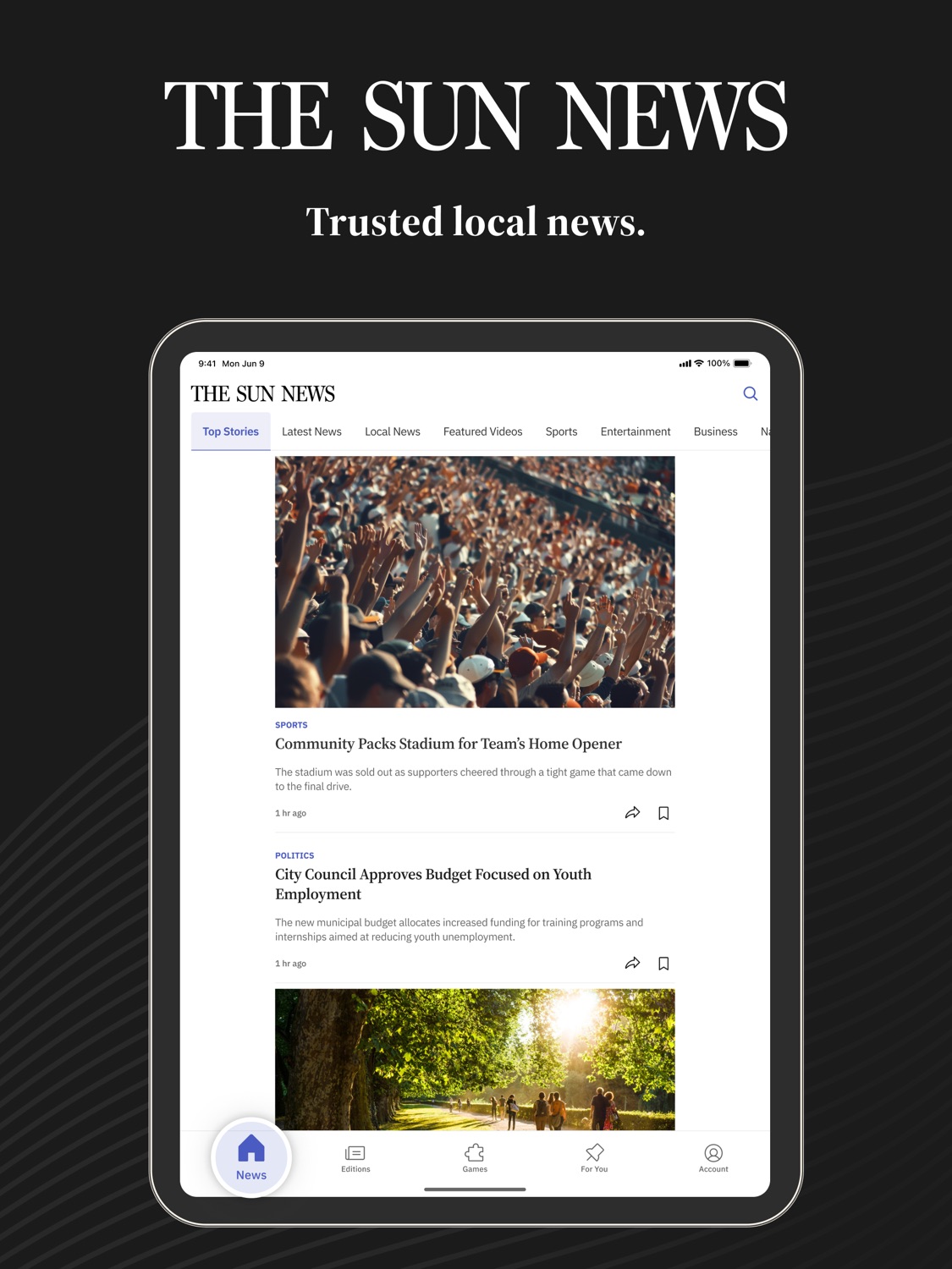 iPad screenshot