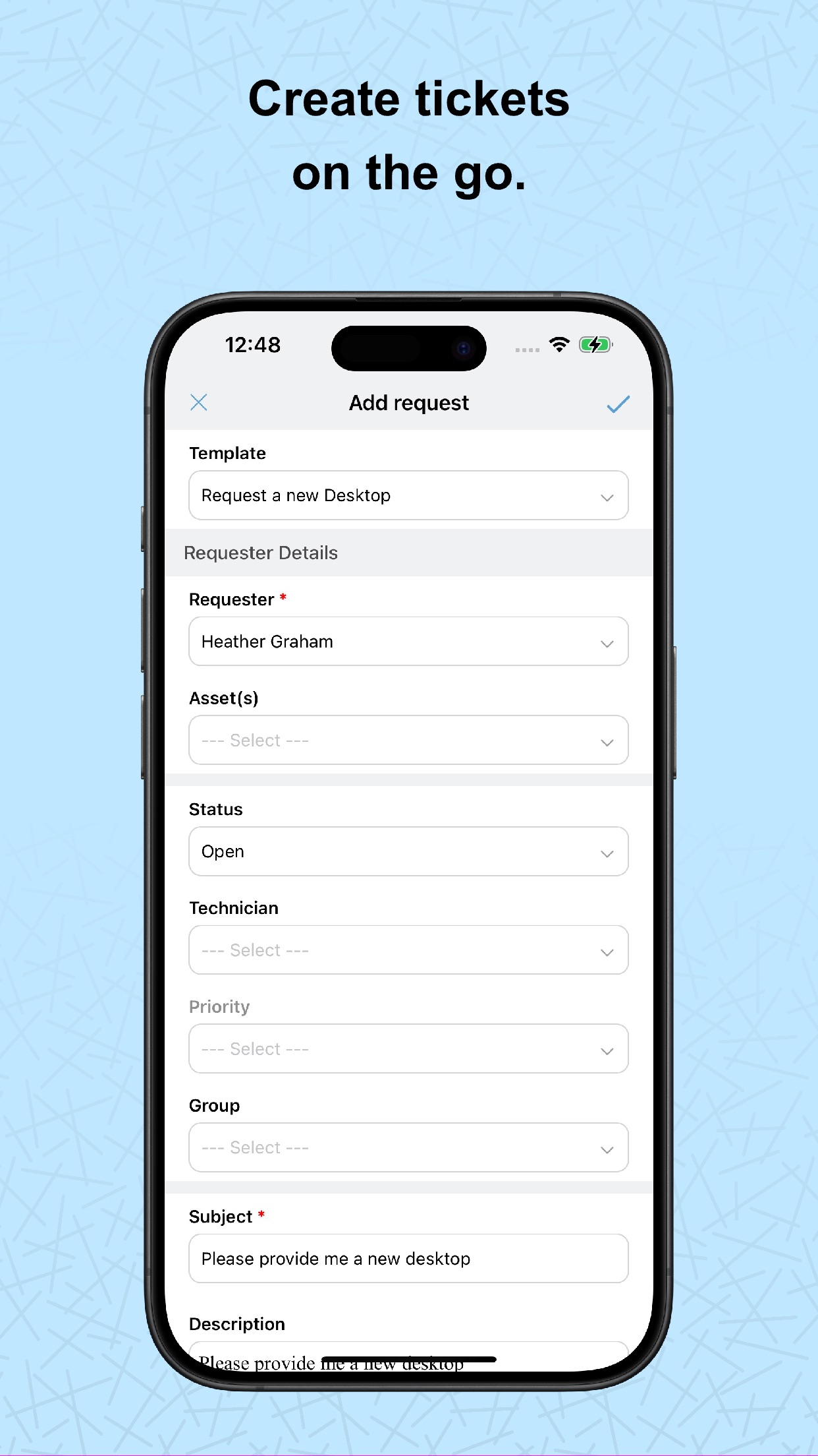 iPhone screenshot