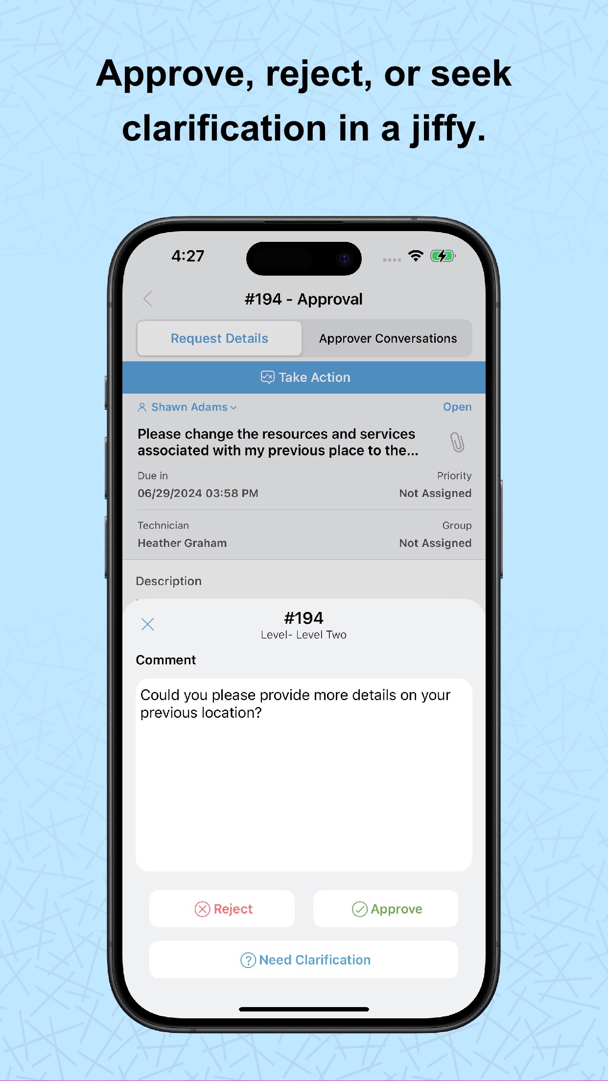 iPhone screenshot
