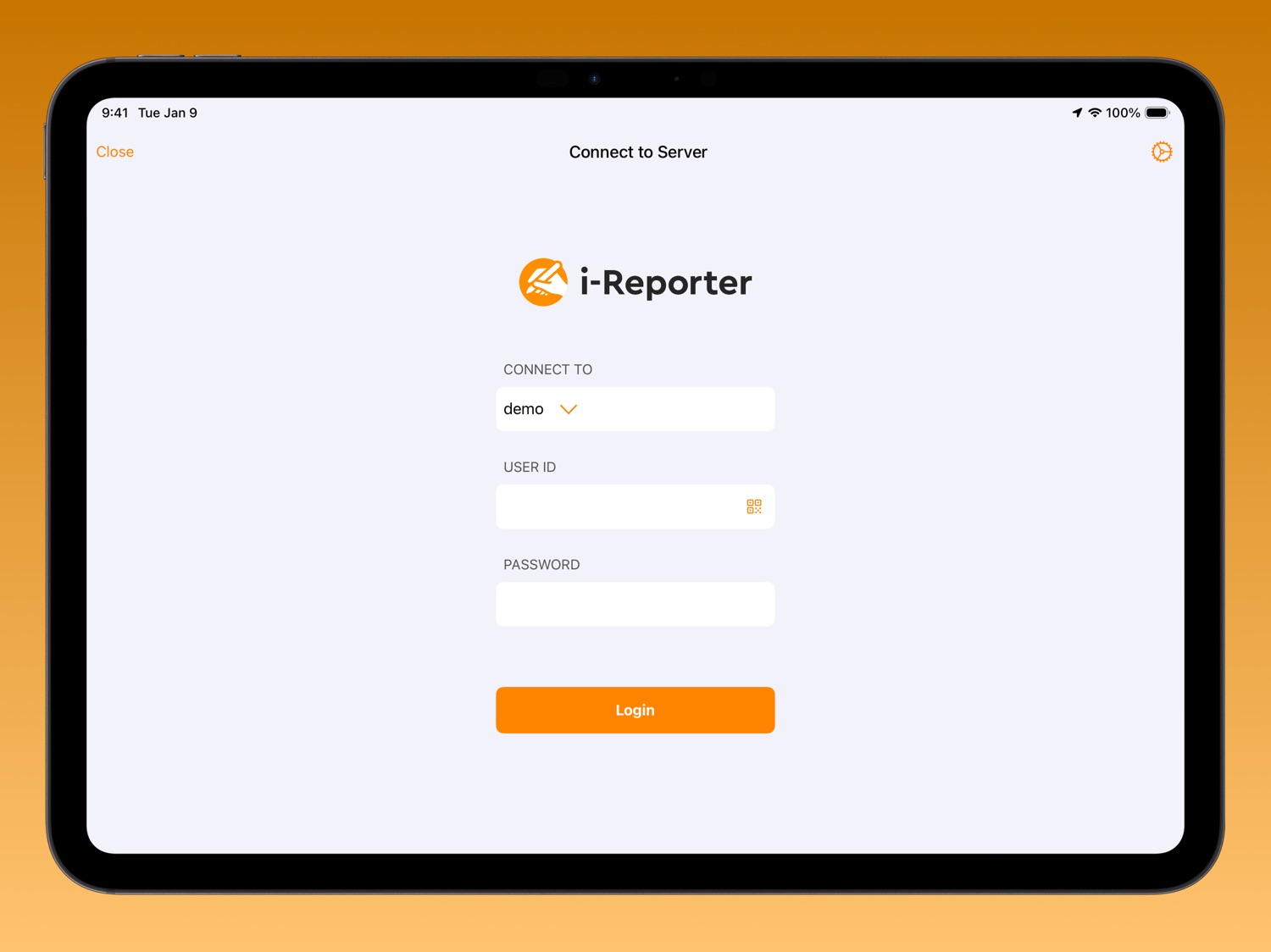 iPad screenshot