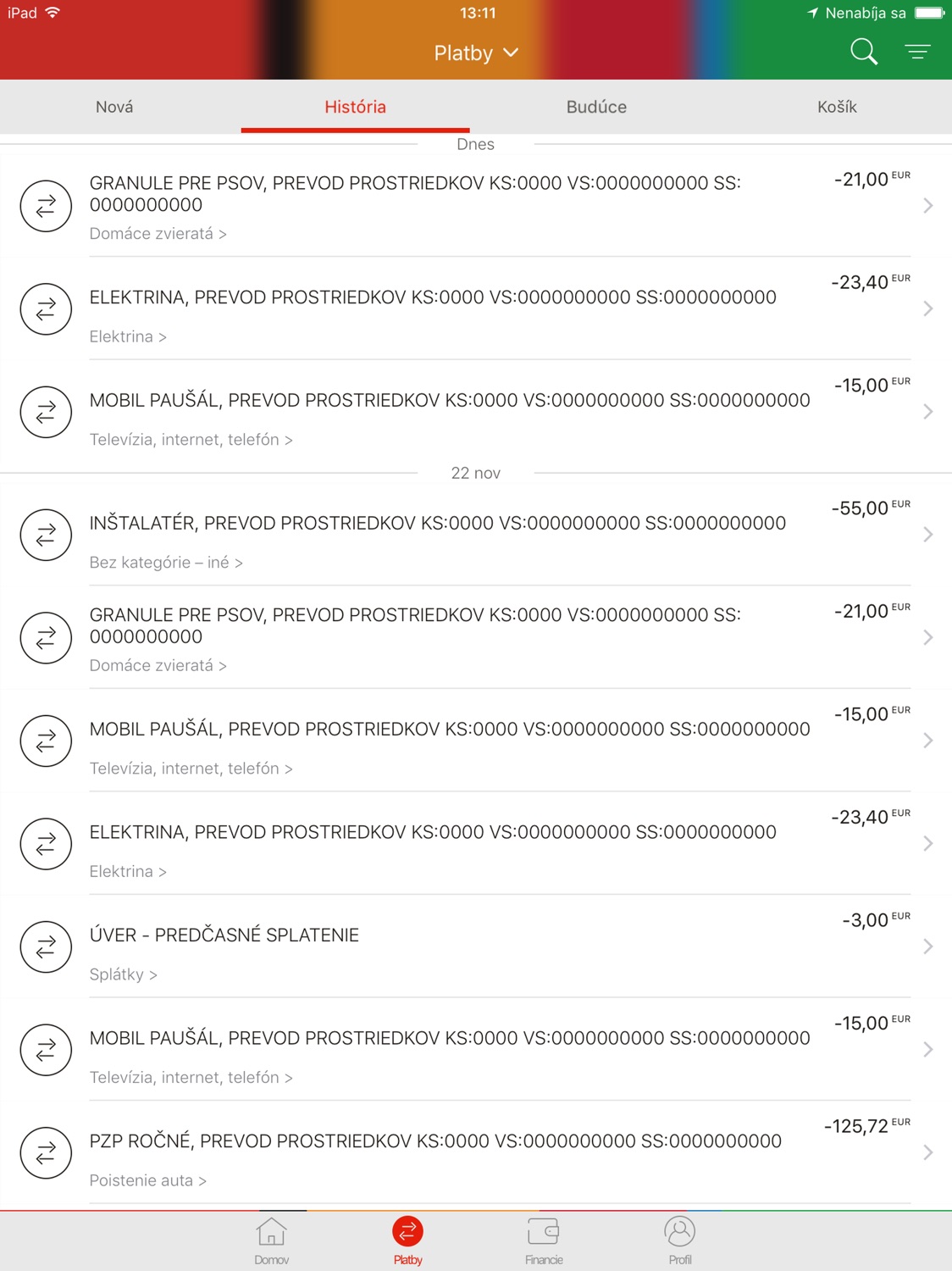 iPad screenshot