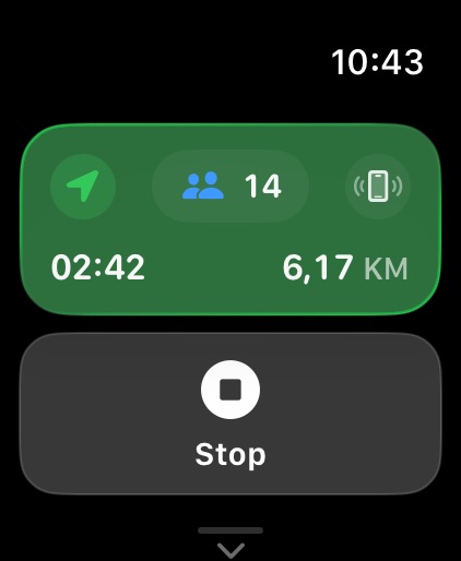 Apple Watch screenshot