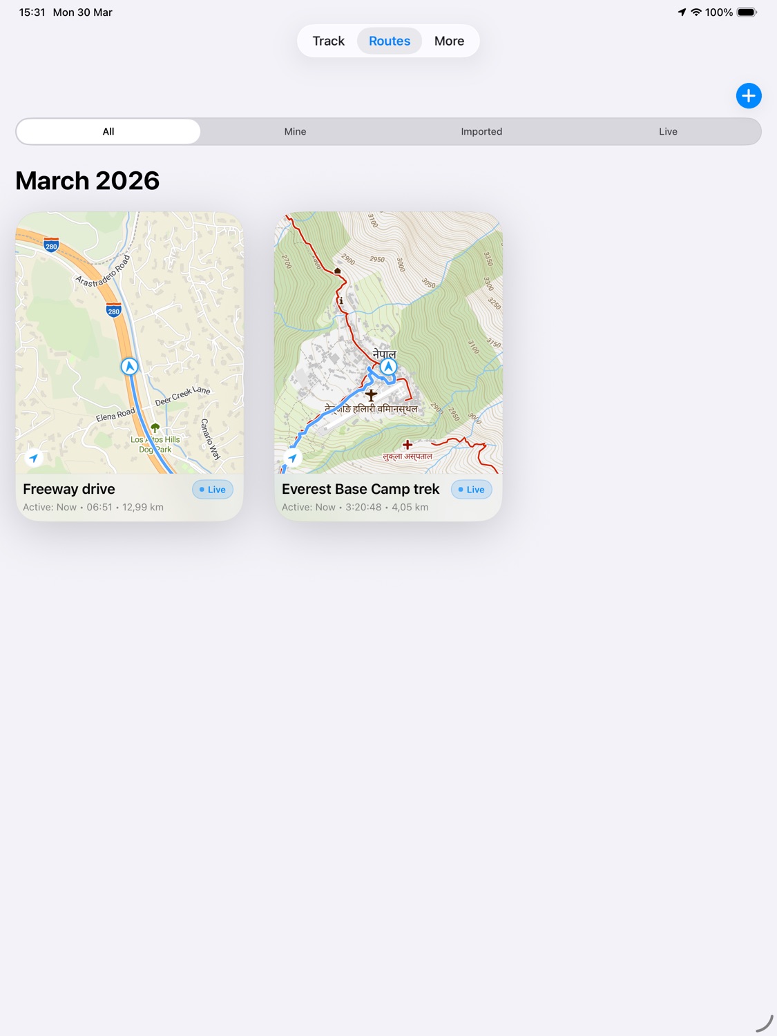 iPad screenshot
