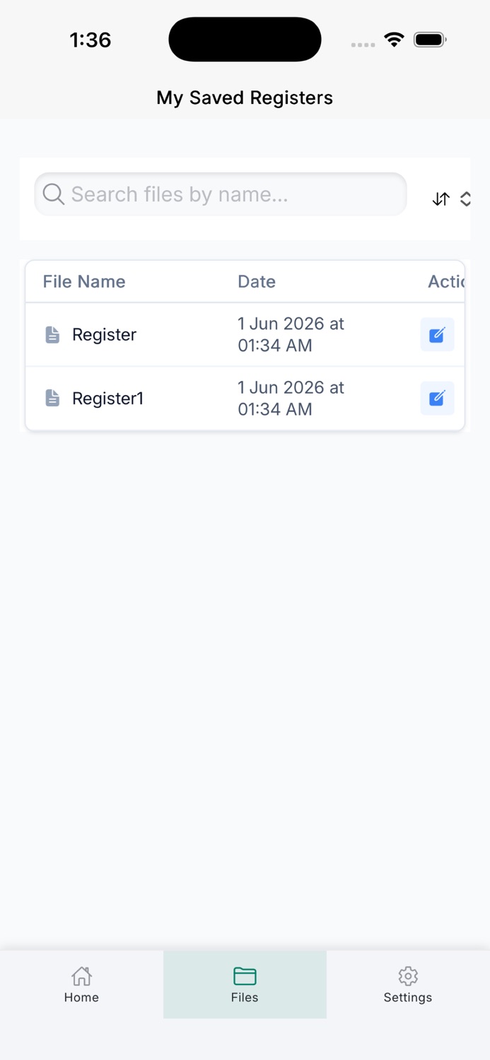 iPhone screenshot