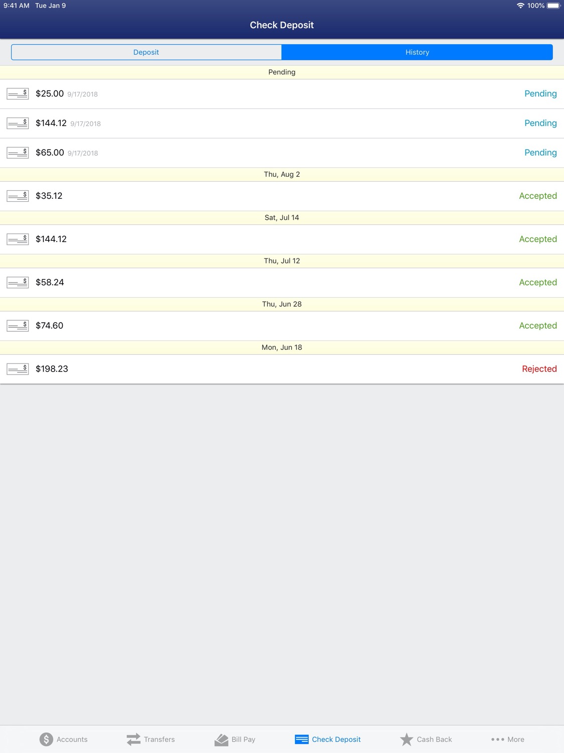iPad screenshot