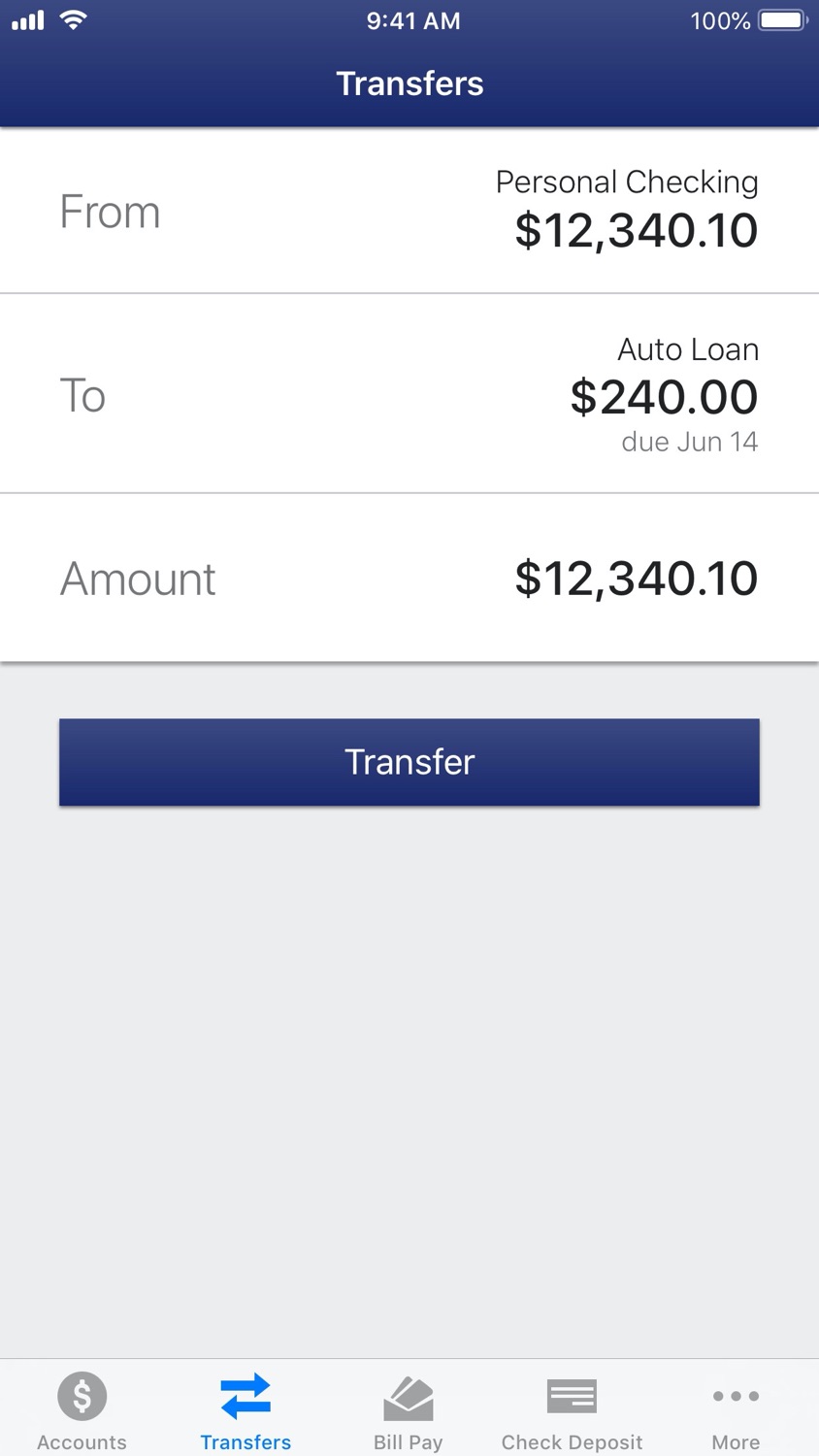 iPhone screenshot