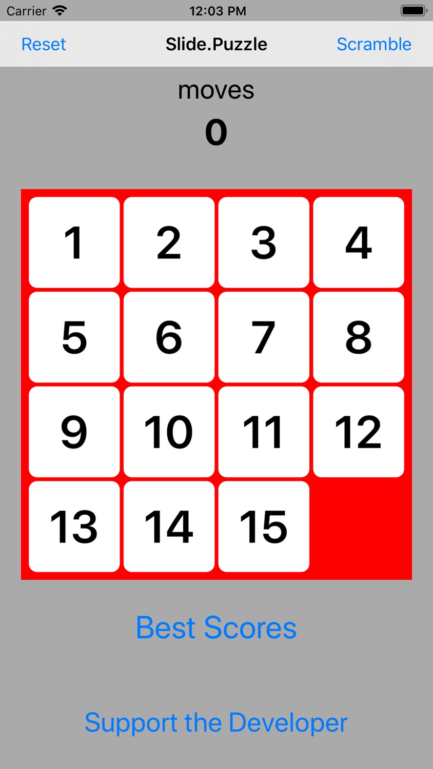 iPhone screenshot