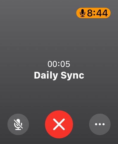 Apple Watch screenshot