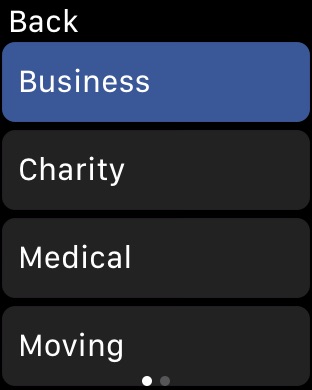 Apple Watch screenshot