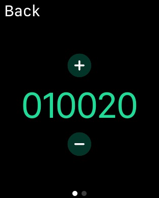 Apple Watch screenshot