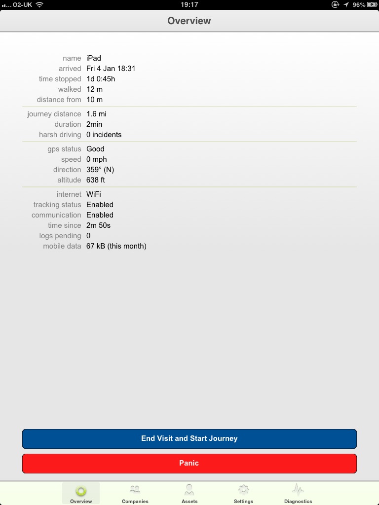 iPad screenshot