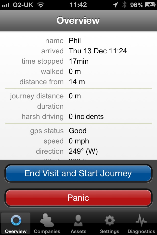iPhone screenshot