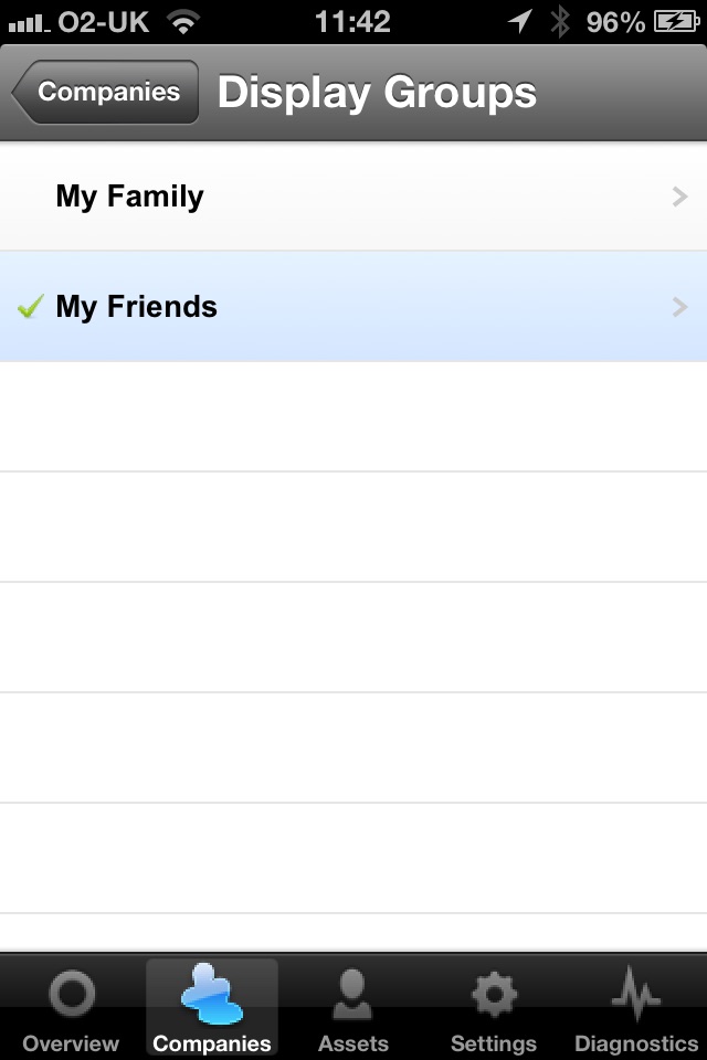 iPhone screenshot