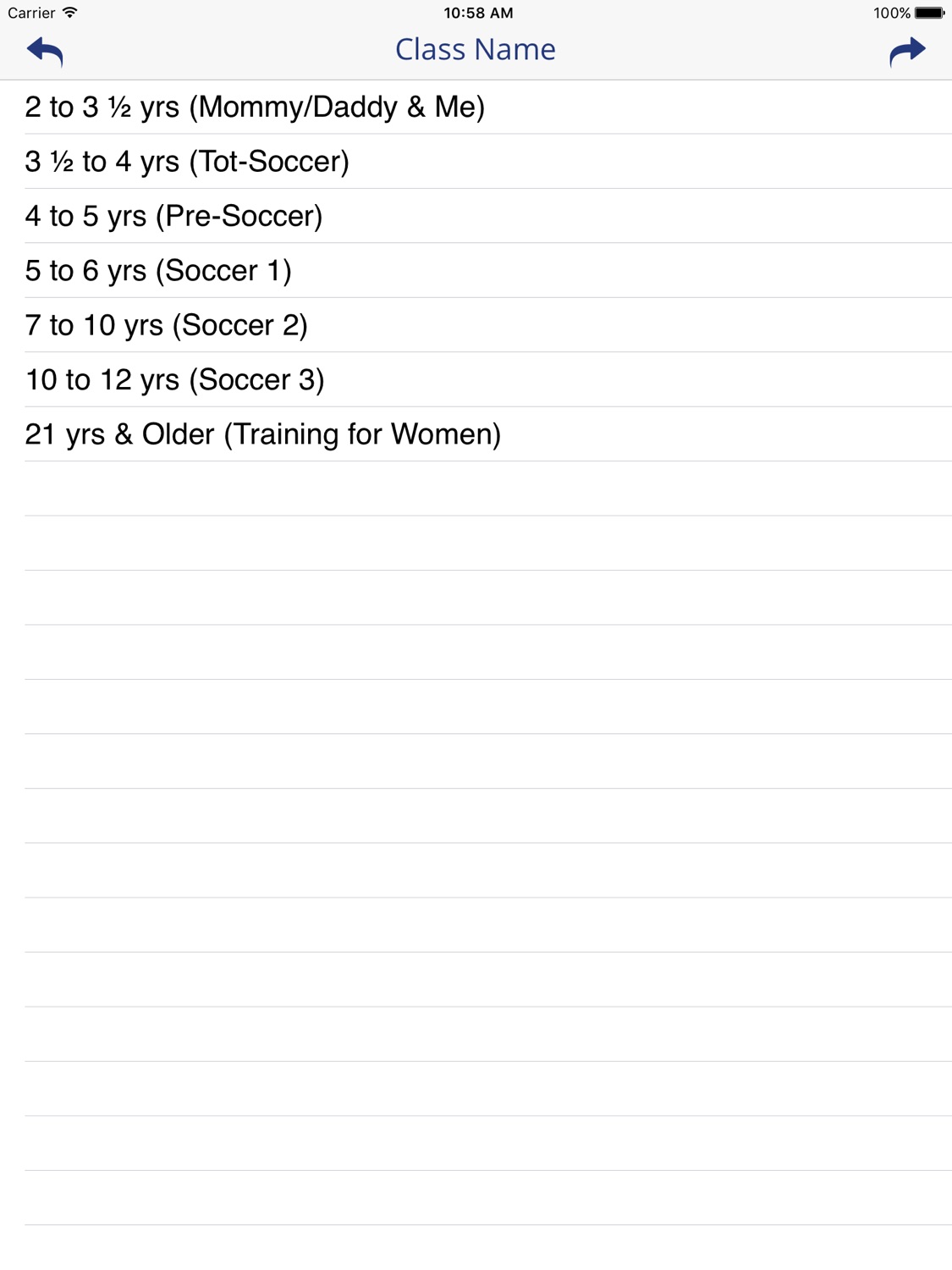 iPad screenshot