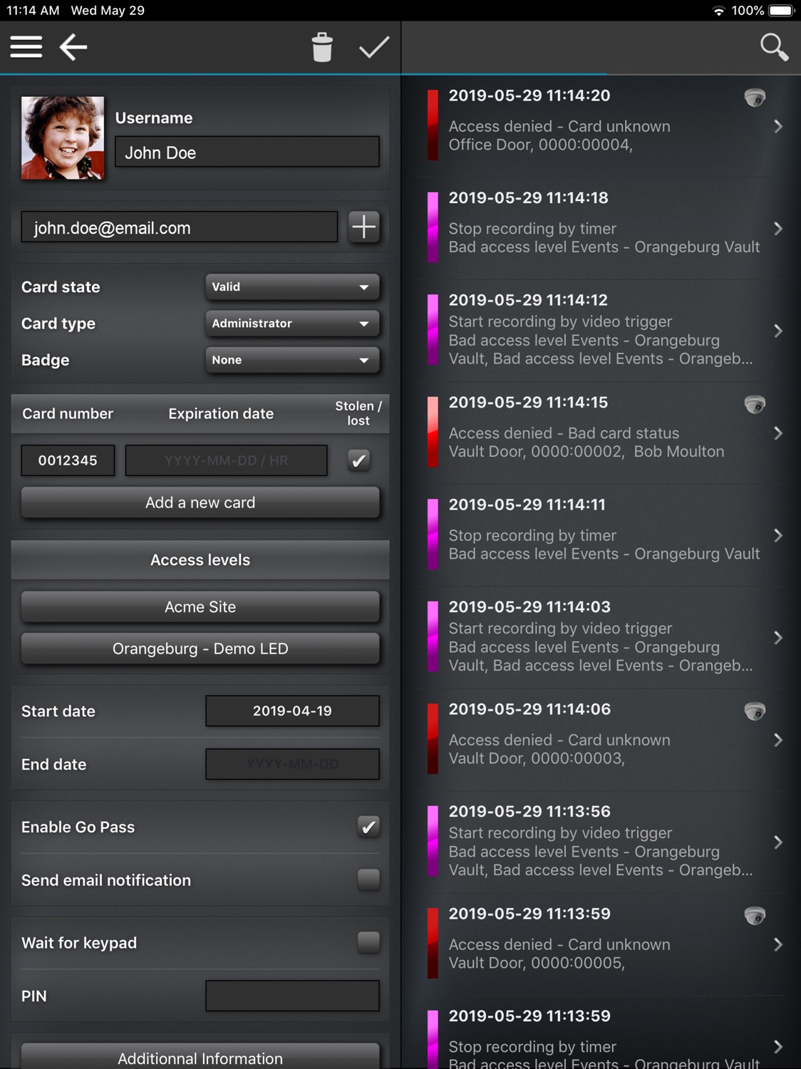 iPad screenshot