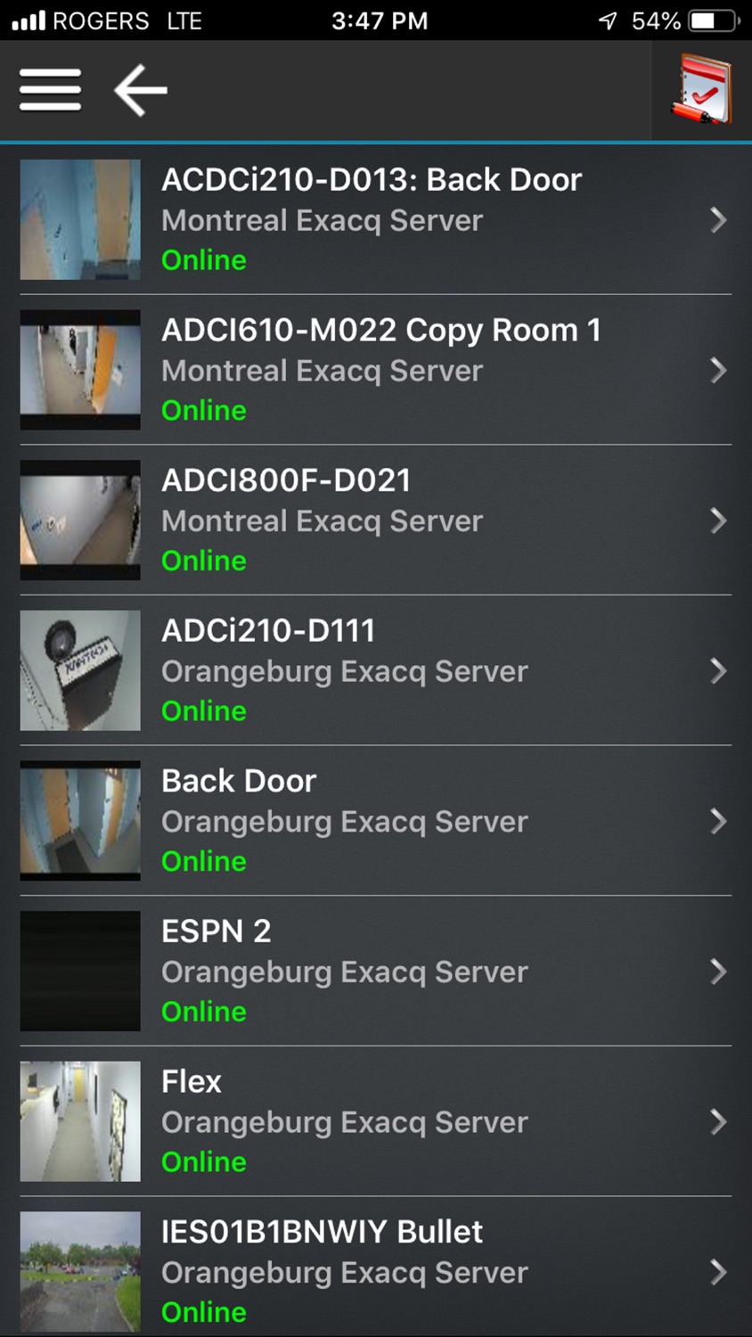 iPhone screenshot