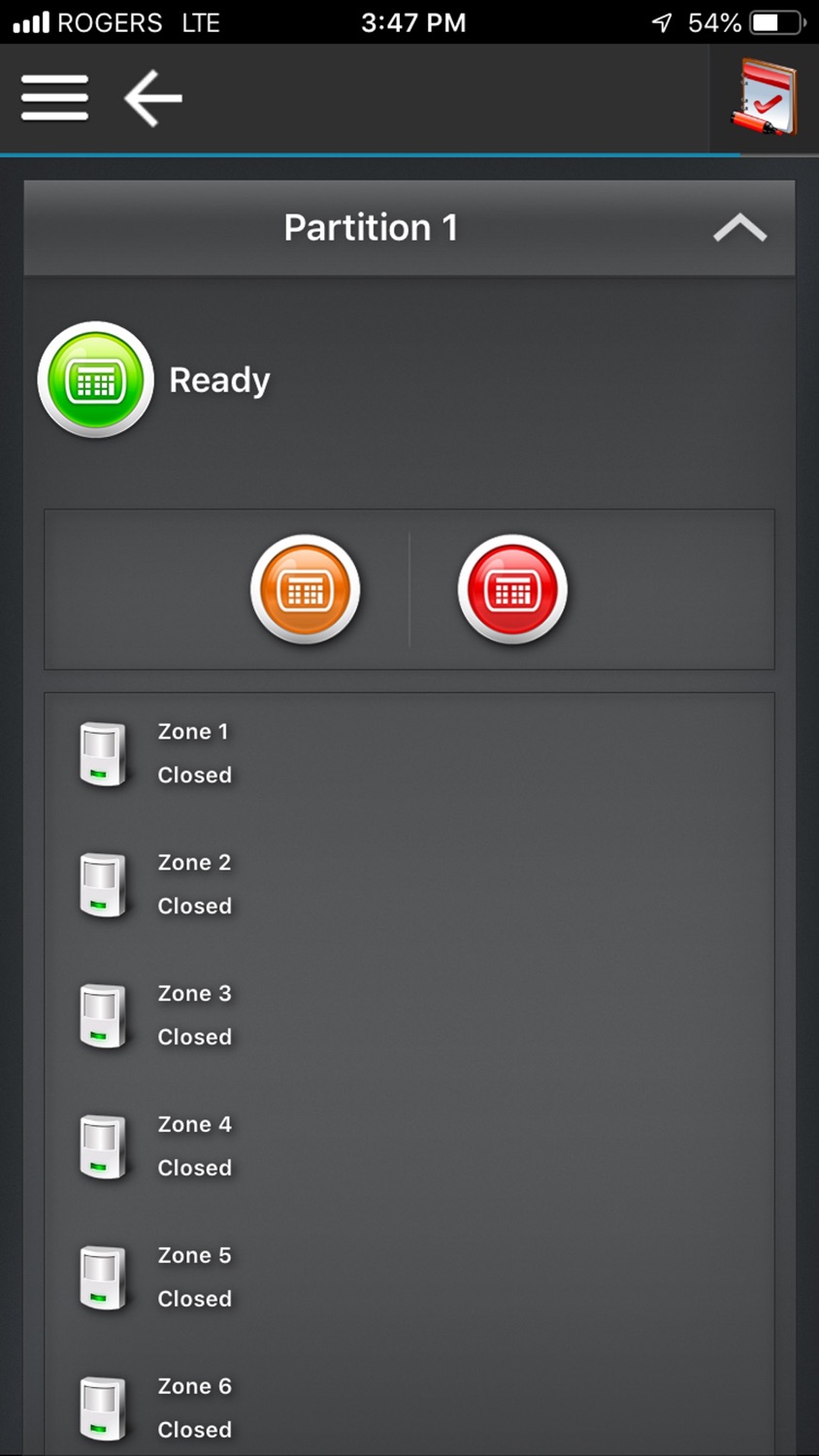 iPhone screenshot