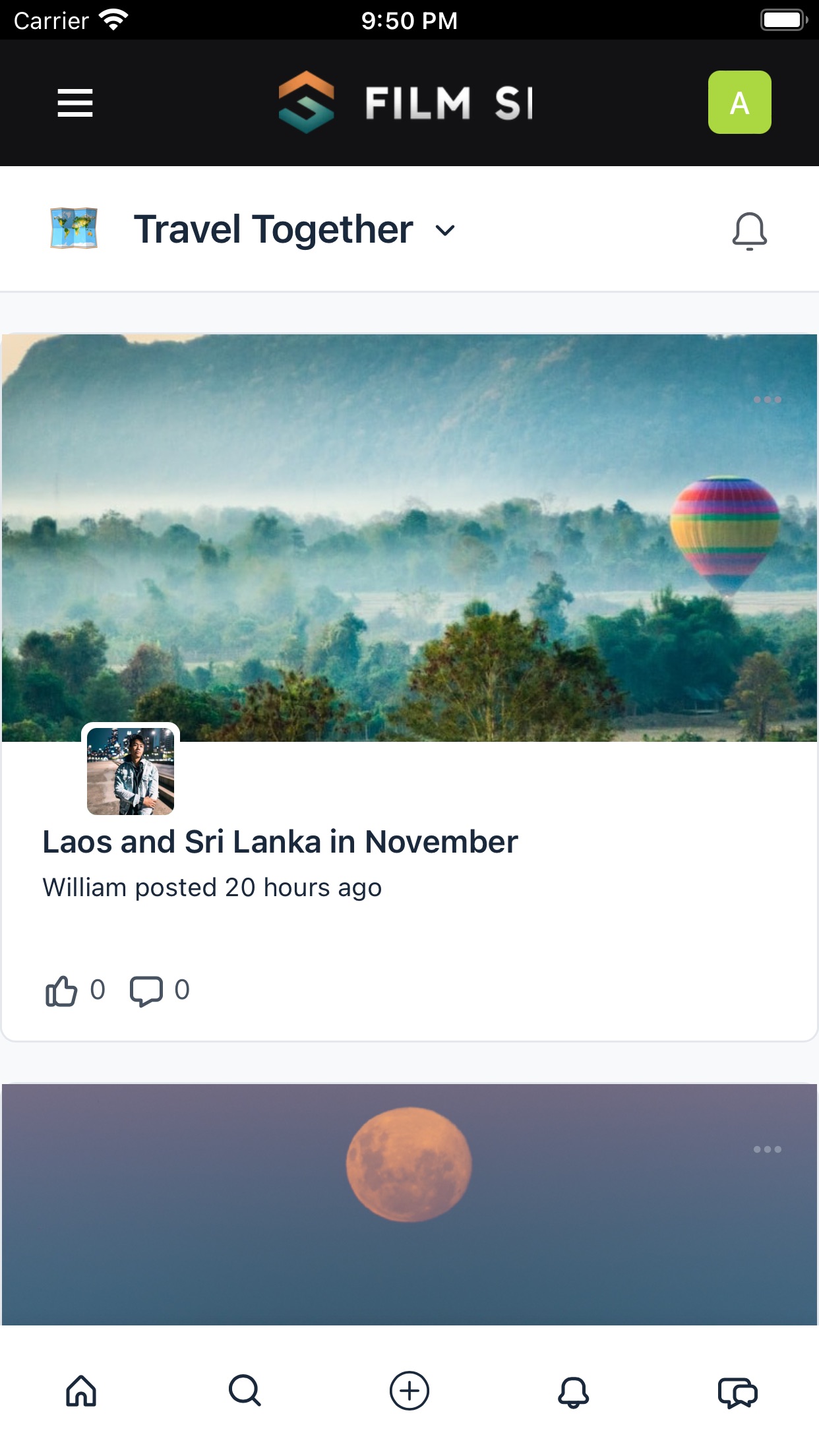 iPhone screenshot
