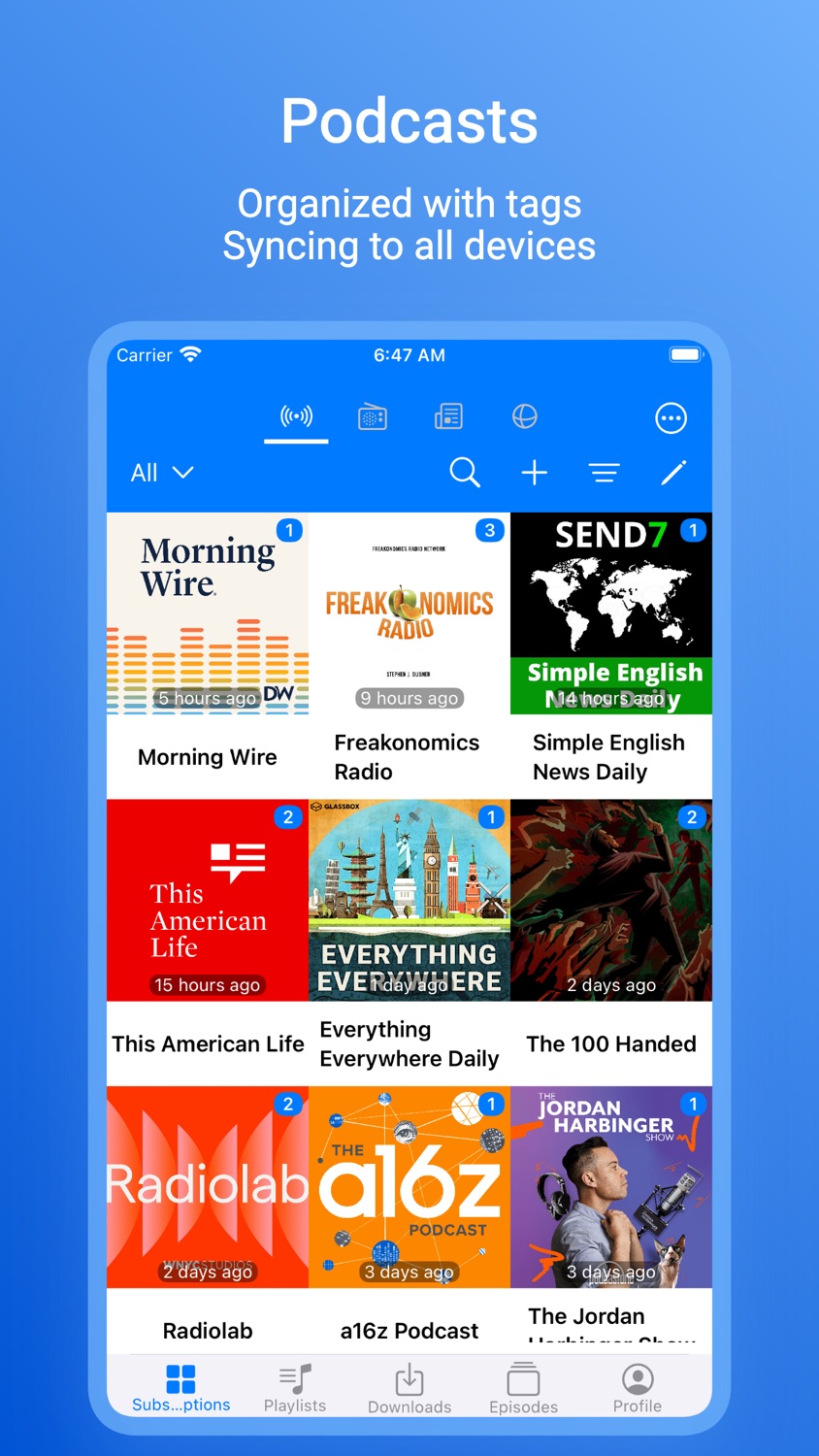 iPhone screenshot