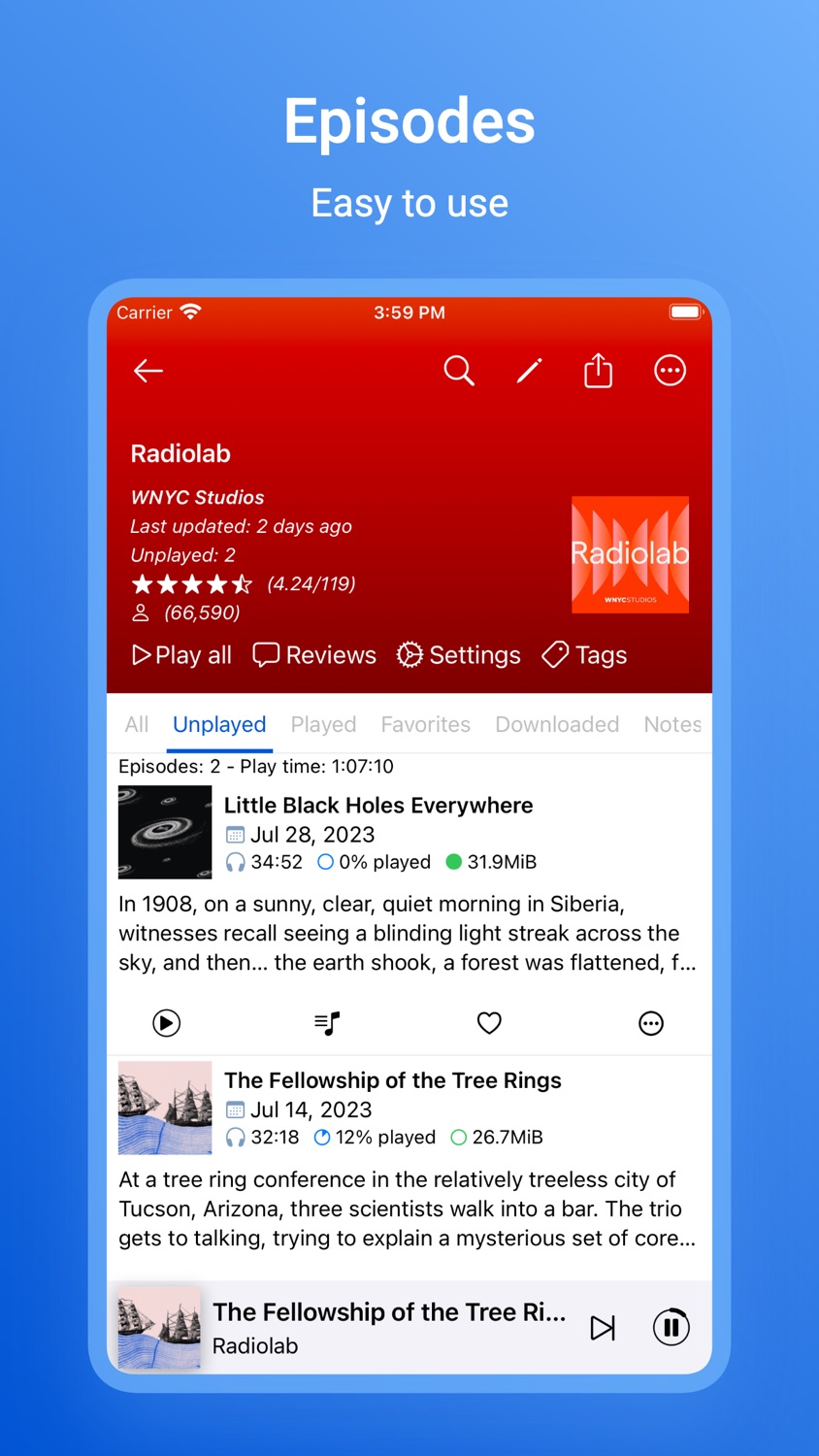 iPhone screenshot