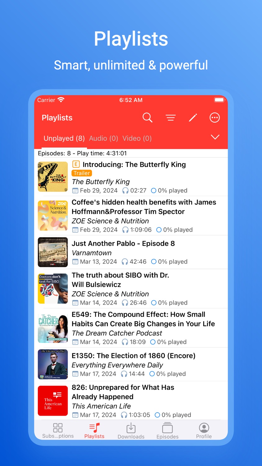 iPhone screenshot