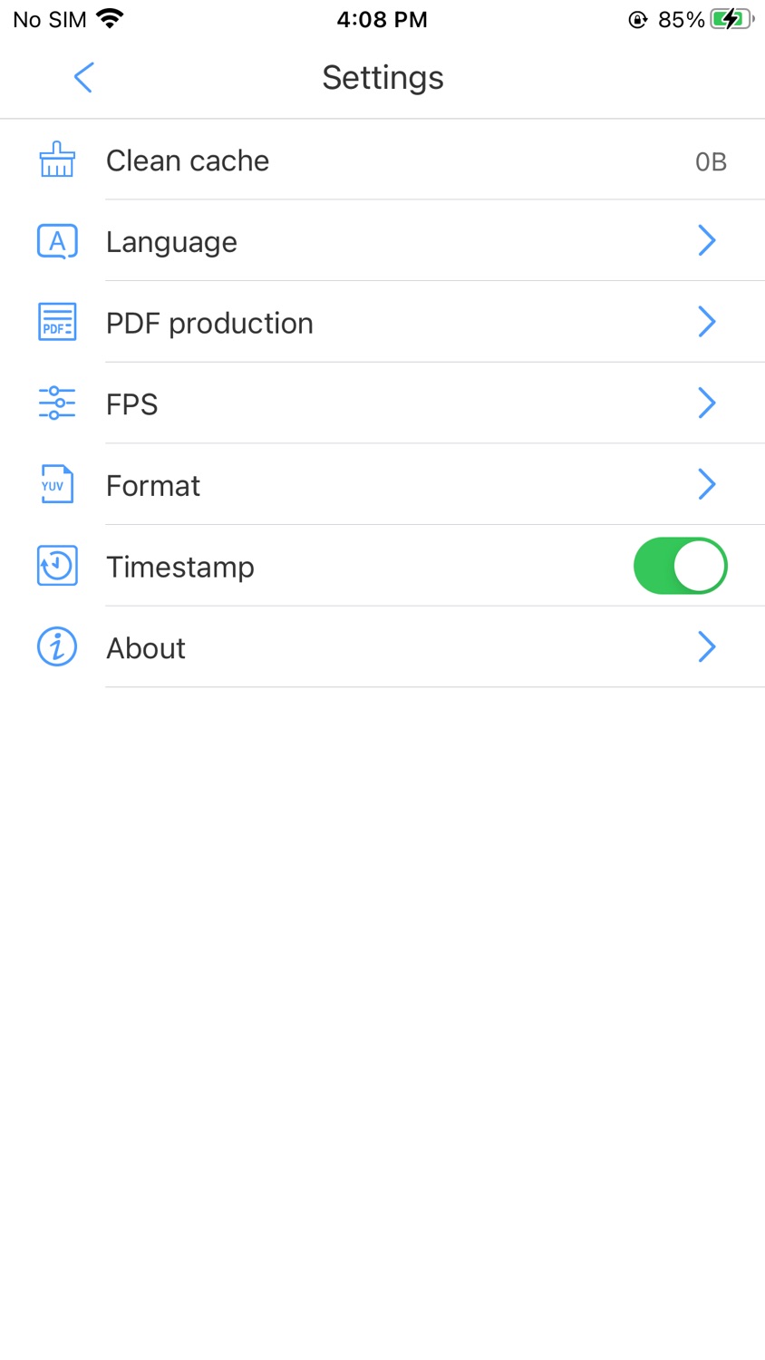 iPhone screenshot
