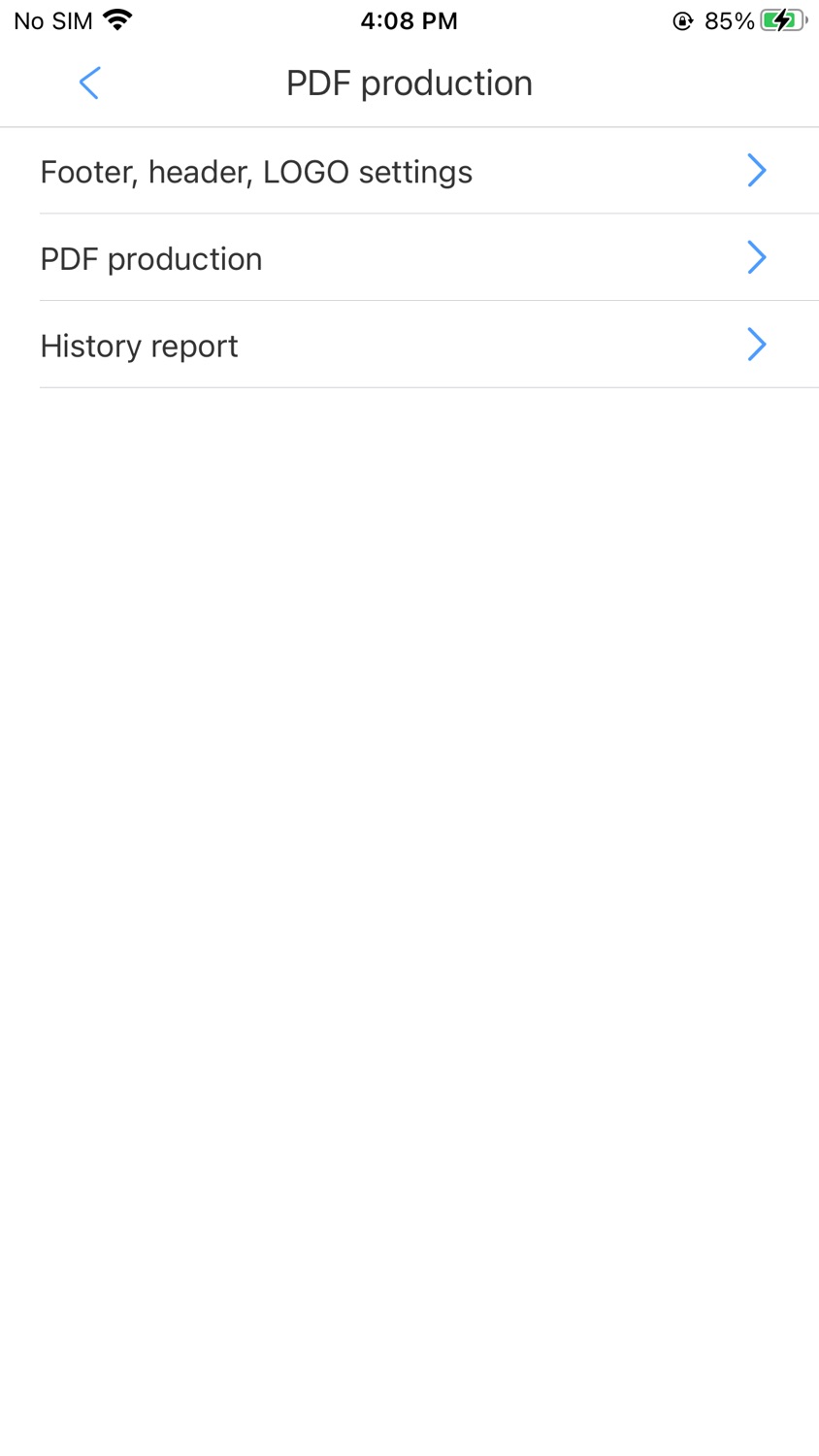 iPhone screenshot