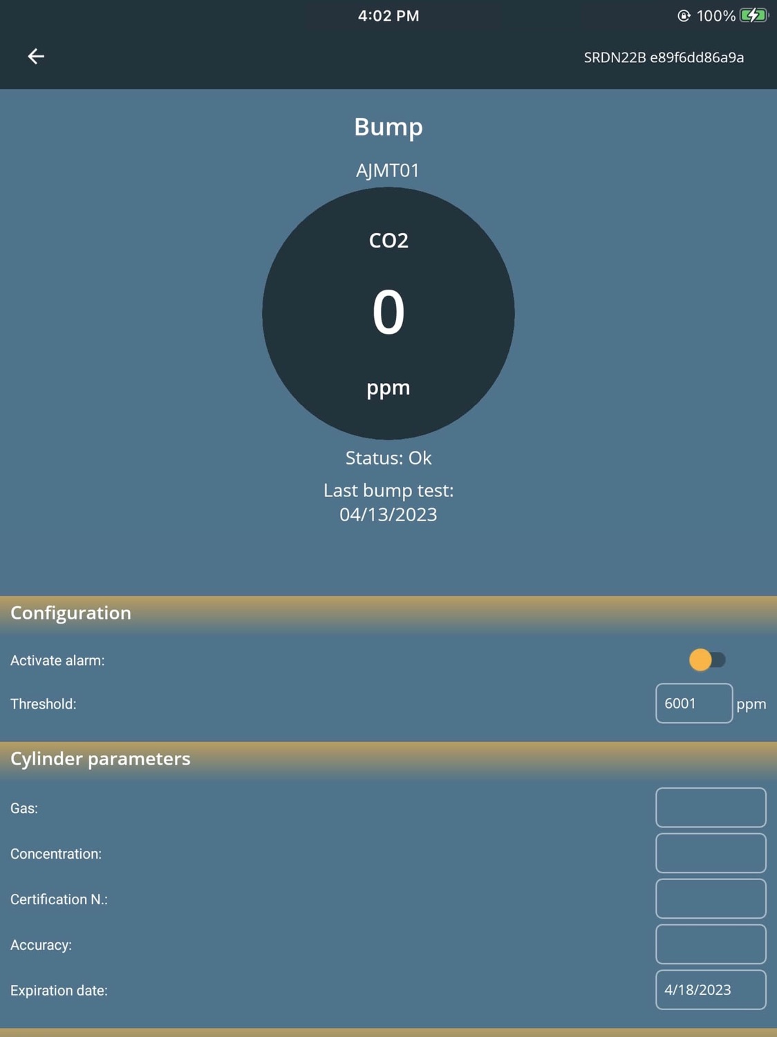 iPad screenshot