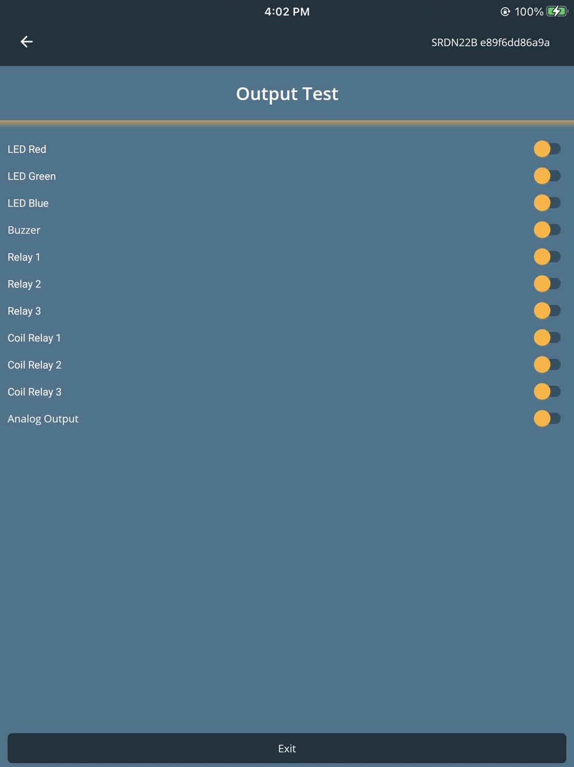 iPad screenshot