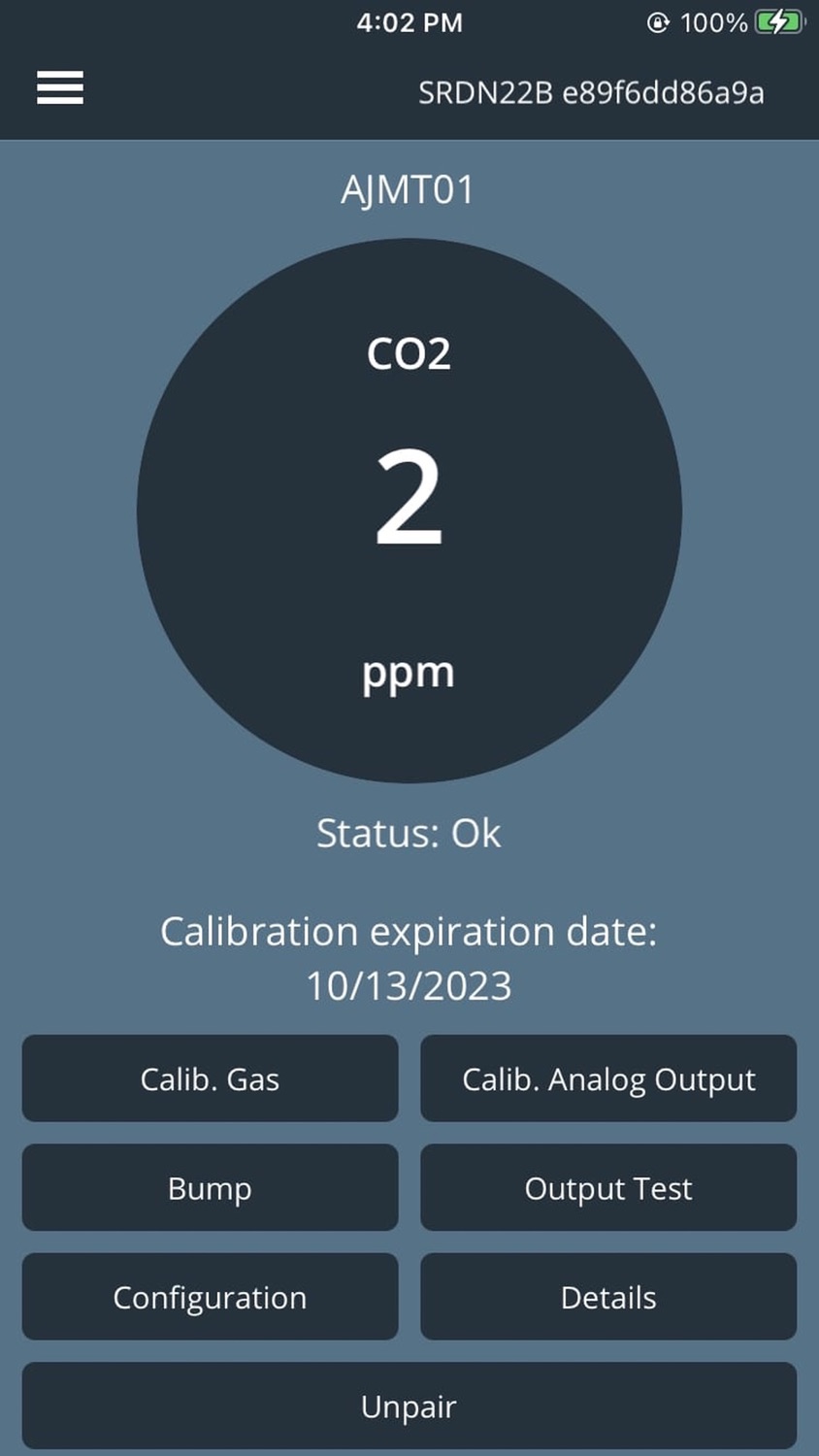iPhone screenshot