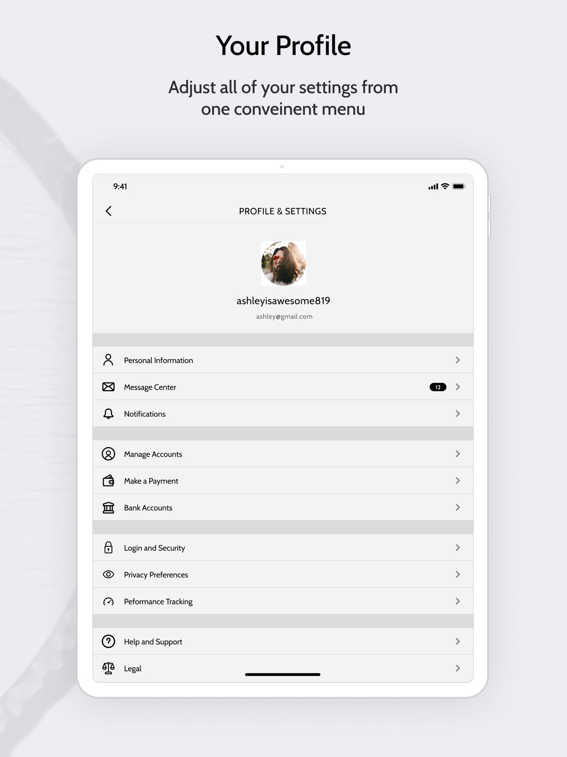 iPad screenshot