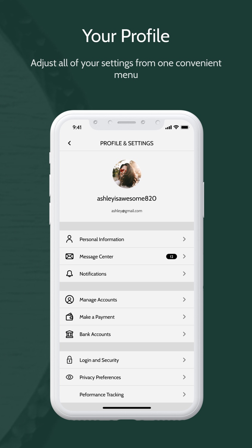 iPhone screenshot