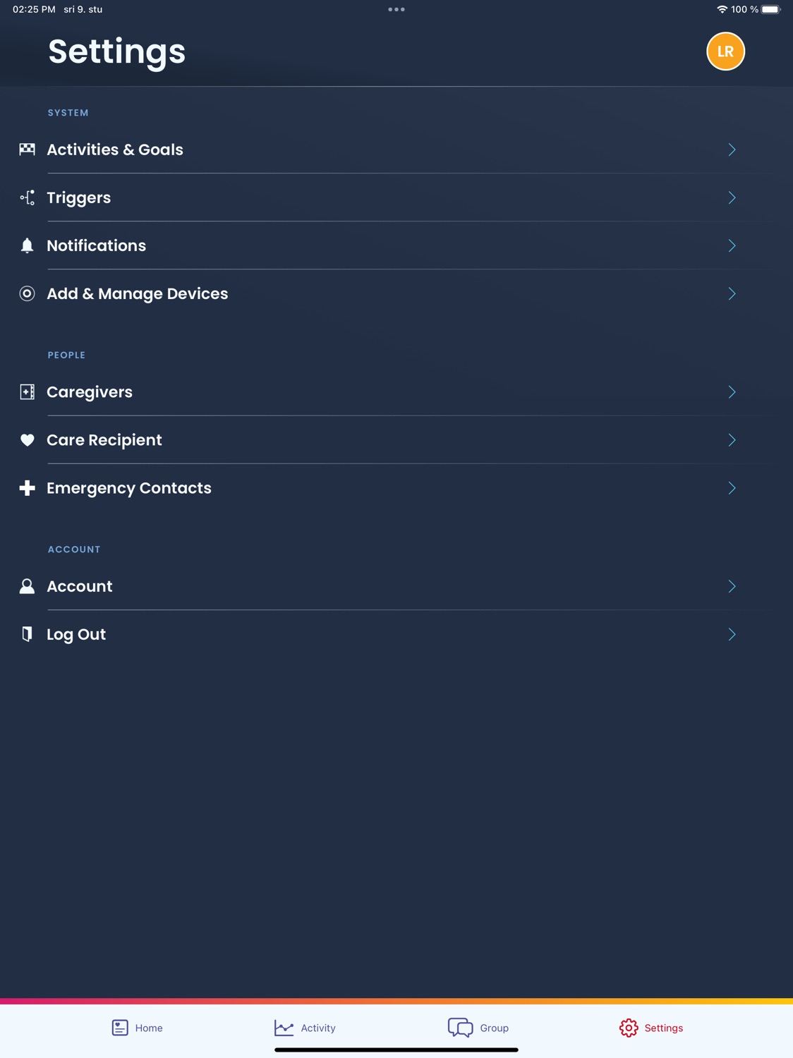 iPad screenshot