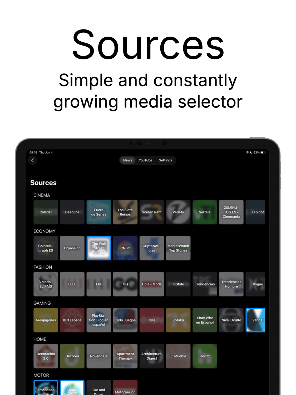 iPad screenshot
