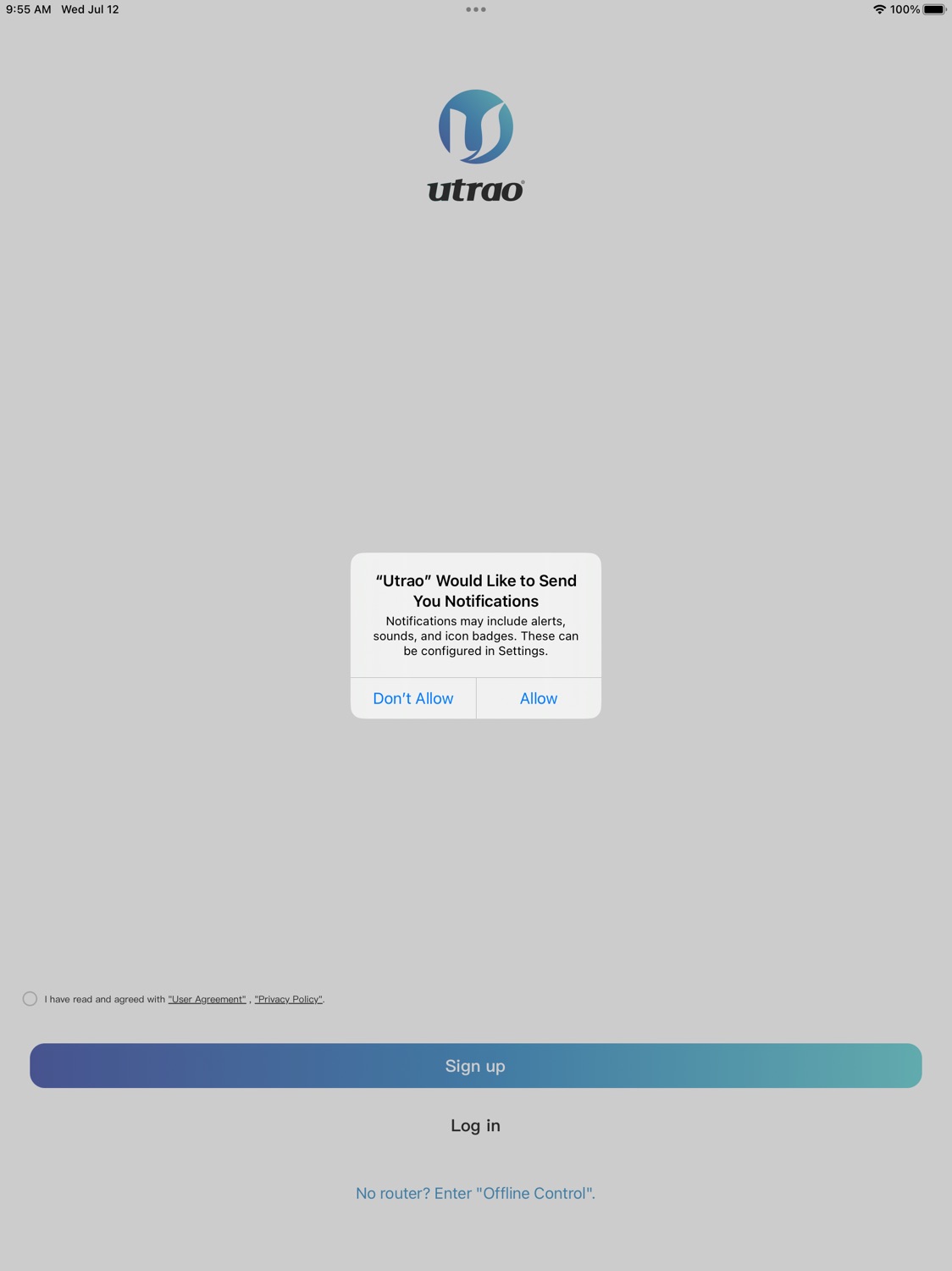 iPad screenshot