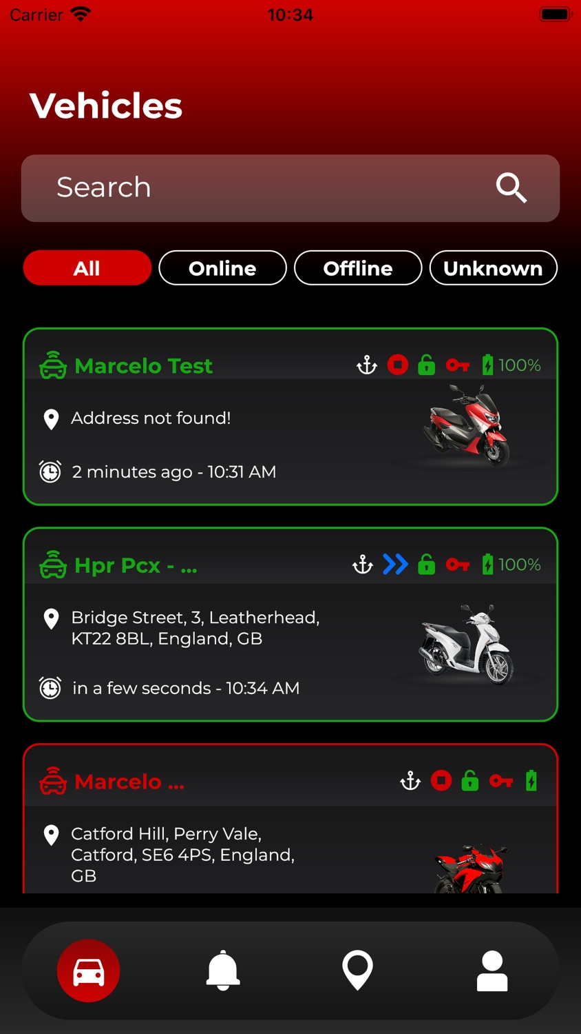 iPhone screenshot