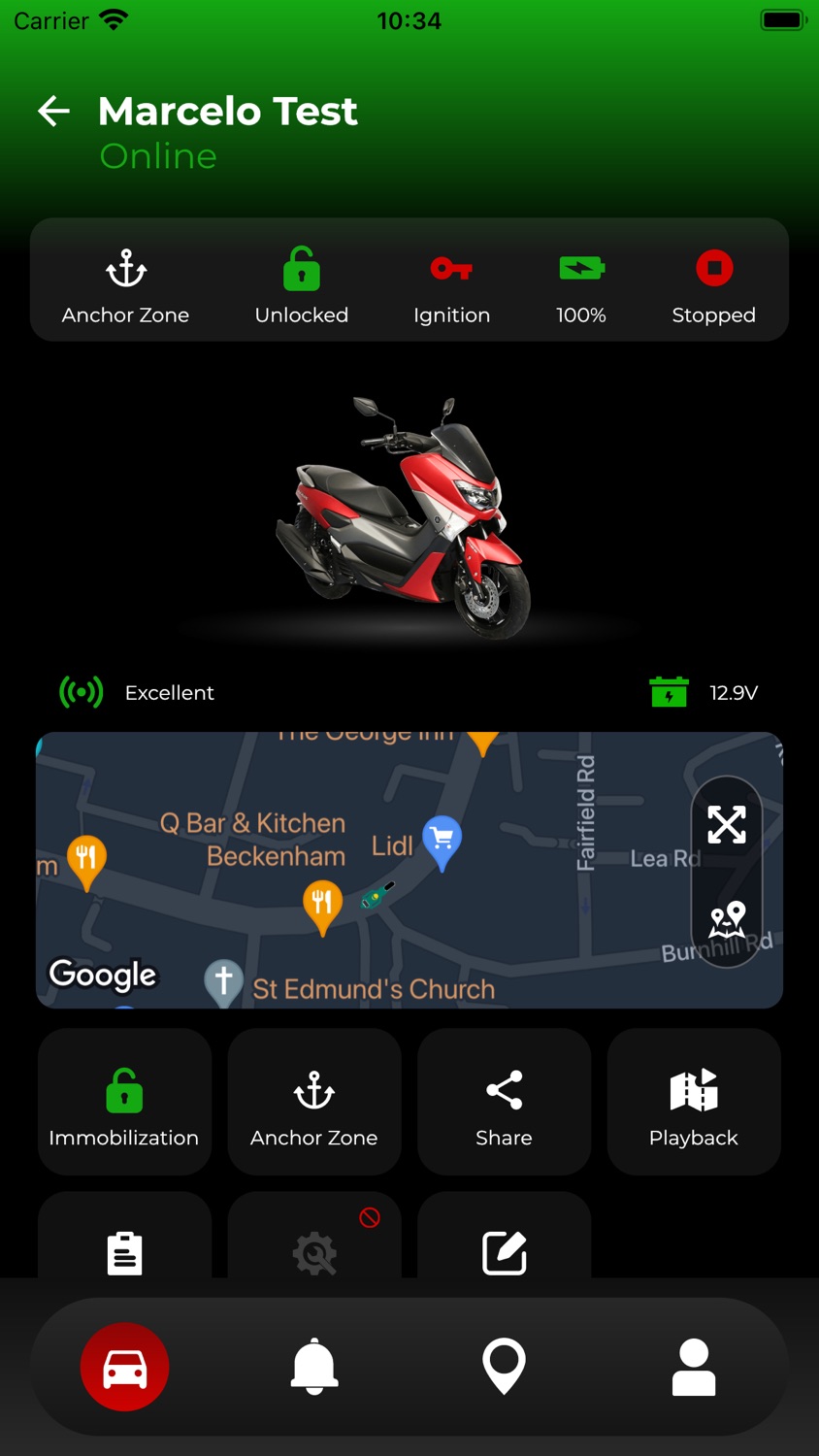 iPhone screenshot