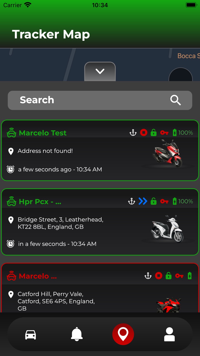 iPhone screenshot