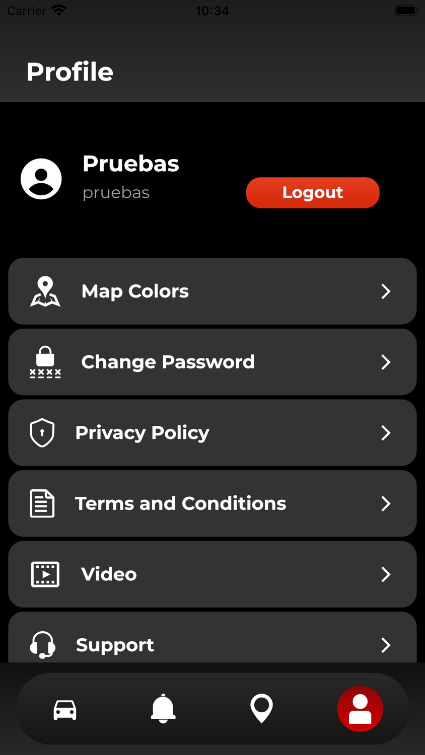 iPhone screenshot