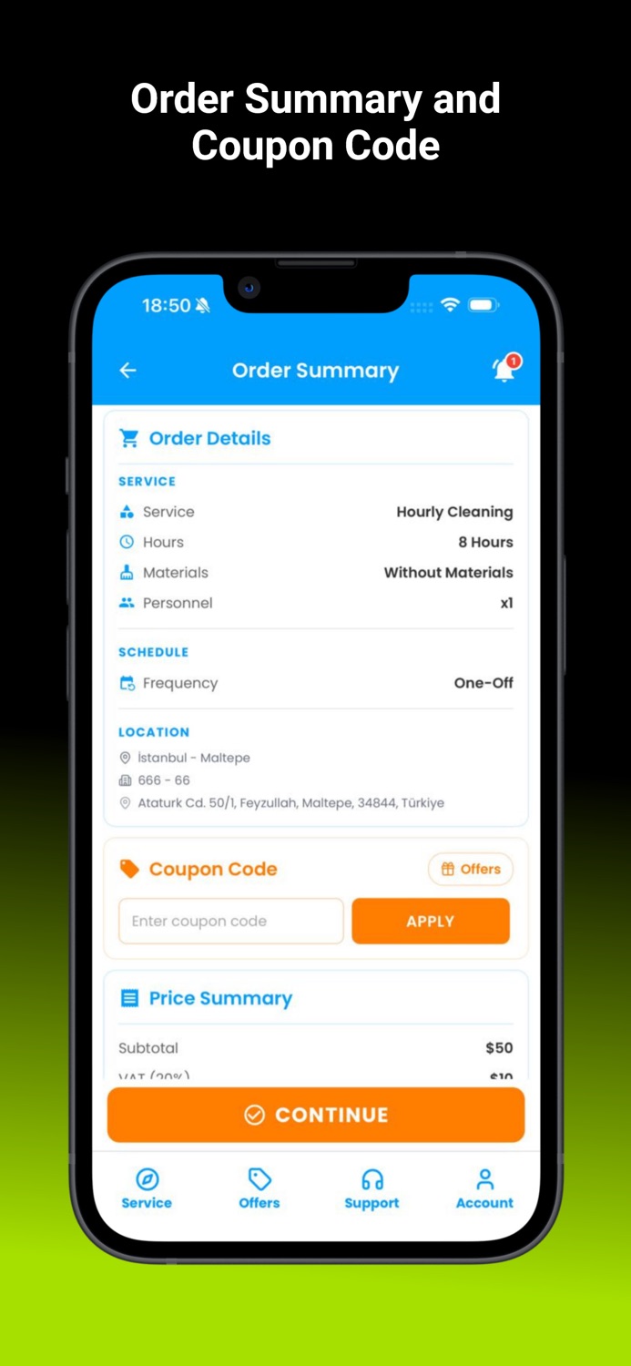 iPhone screenshot